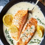 Savory Salmon With Lemon Cream Sauce That Will Wow You 9 Salmon With Lemon Cream Sauce
