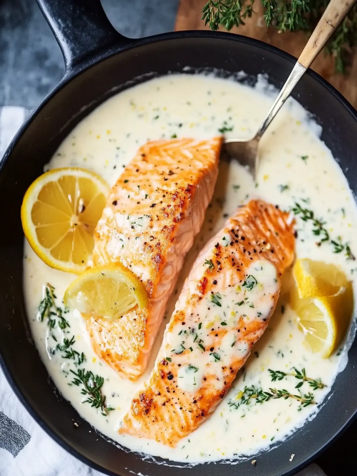 Savory Salmon With Lemon Cream Sauce That Will Wow You 5 Salmon With Lemon Cream Sauce