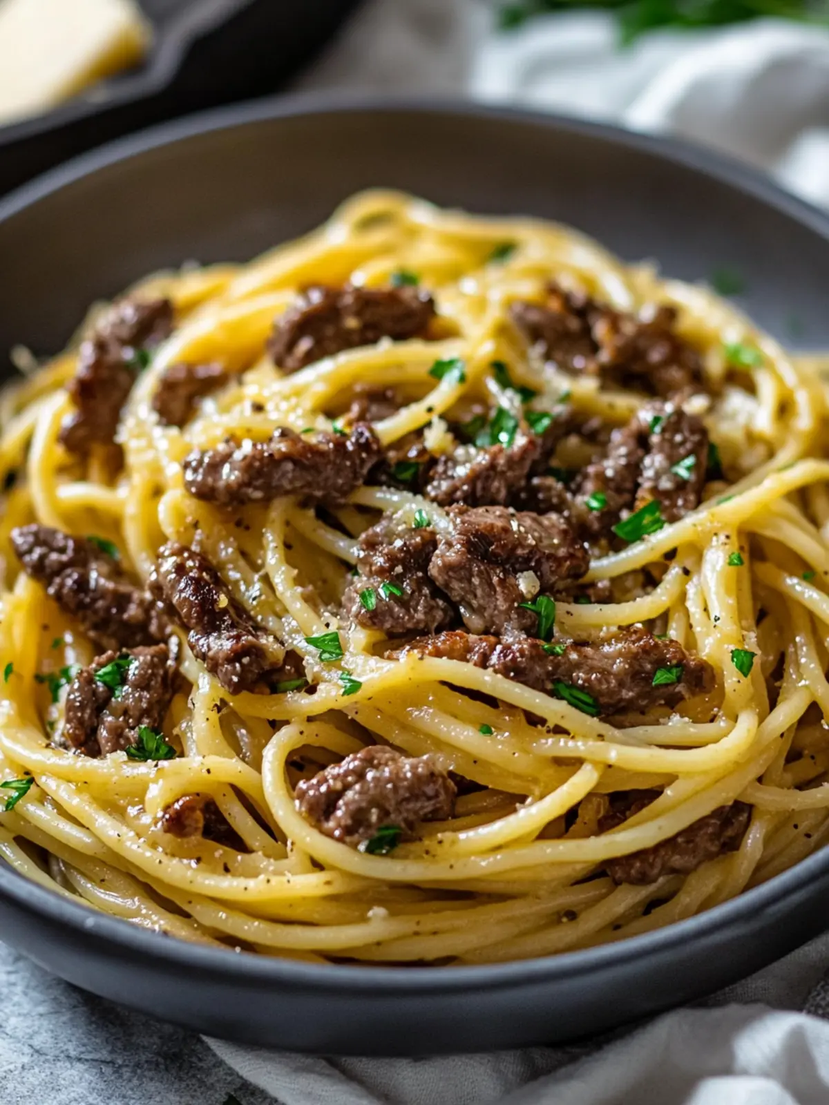 Irresistible Garlic Butter Beef Pasta for Comfort Food Lovers 5 Garlic Butter Beef Pasta