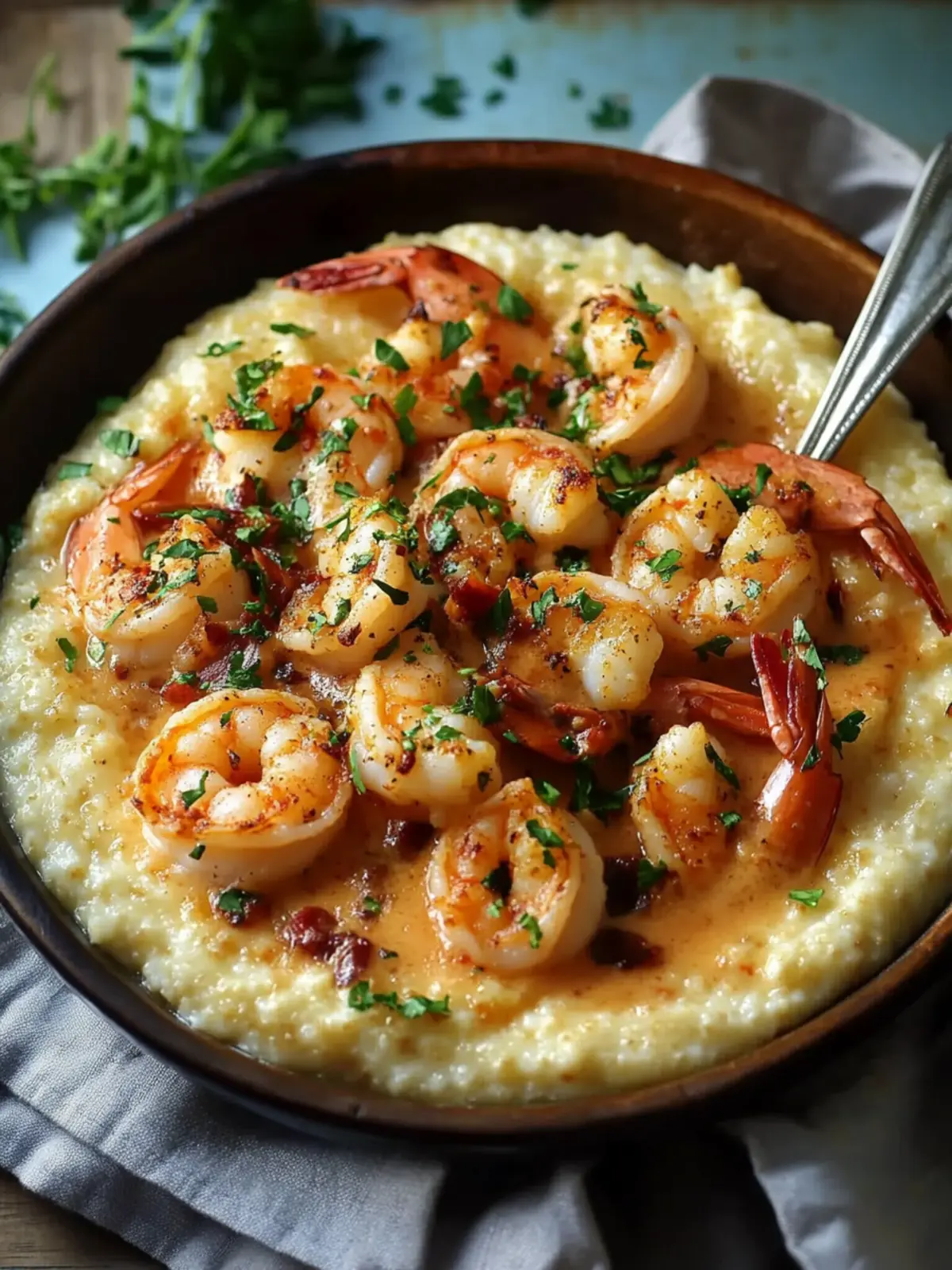 Smothered Shrimp And Grits That's Comfort Food Perfection 3 Smothered Shrimp And Grits