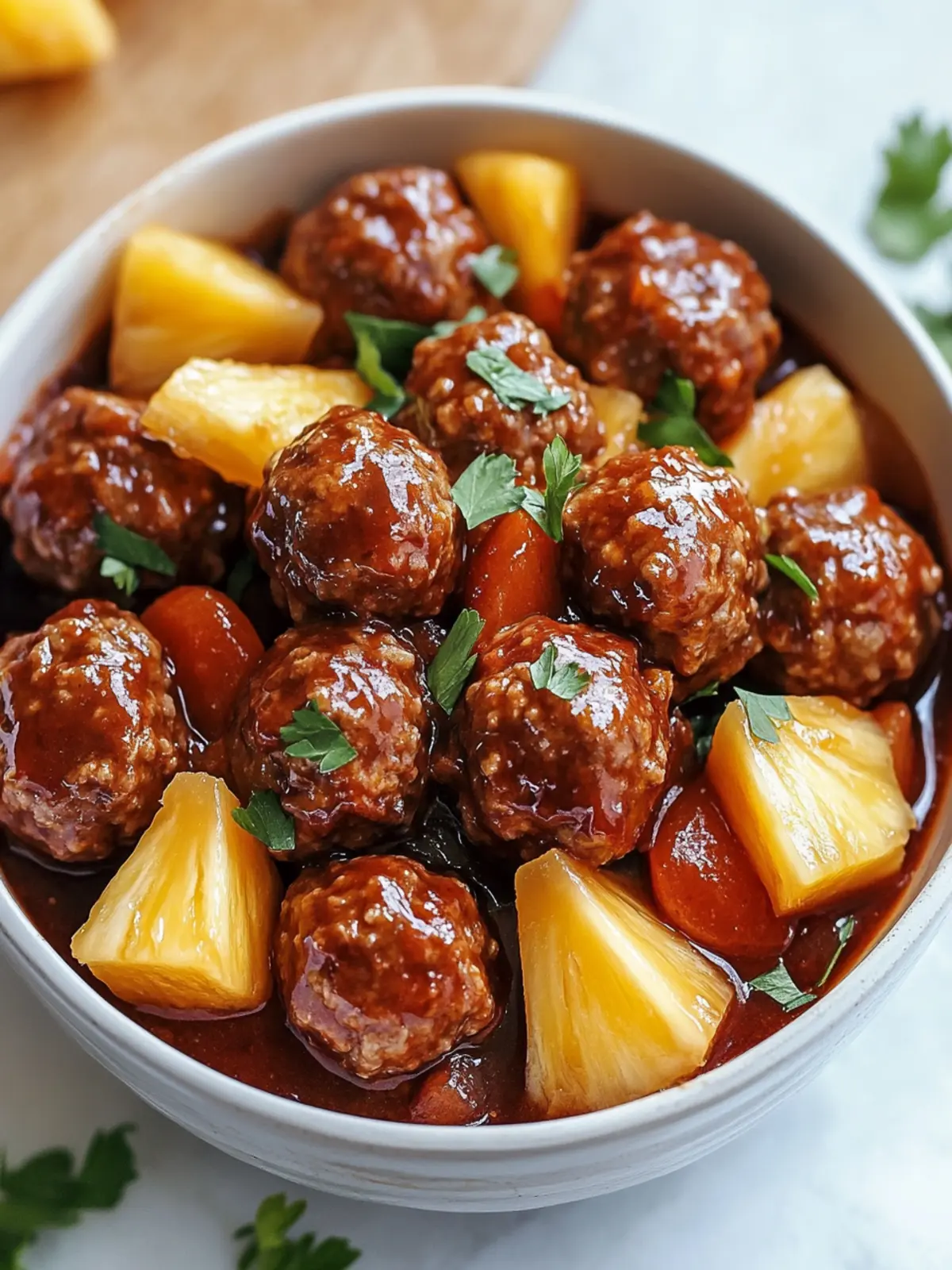 Irresistible Slow Cooker Meatball Pineapple for Easy Gatherings 4 Slow Cooker Meatball Pineapple