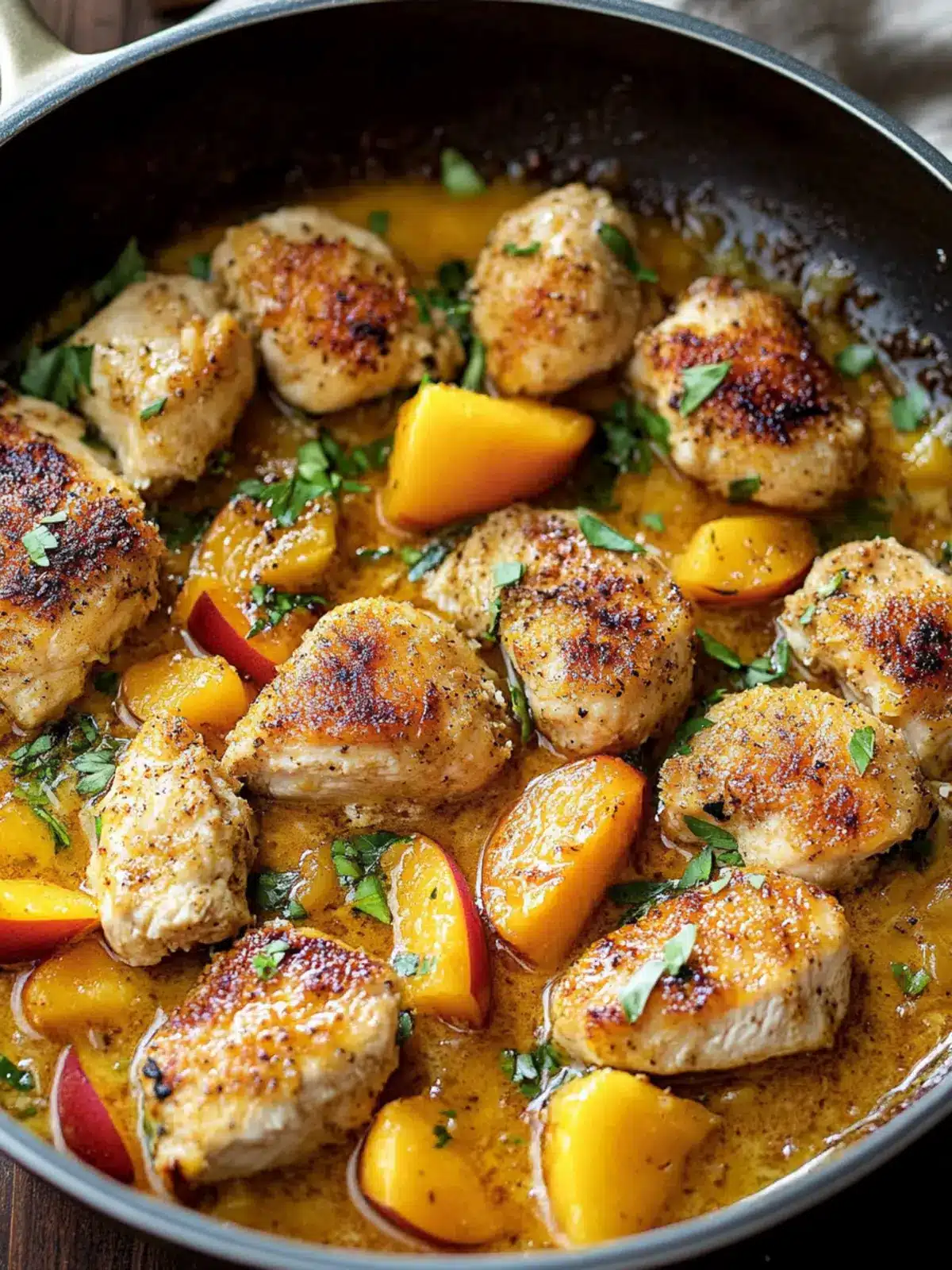 Crispy Coconut Peach Chicken Recipe for Flavor Lovers 5 Coconut Peach Chicken