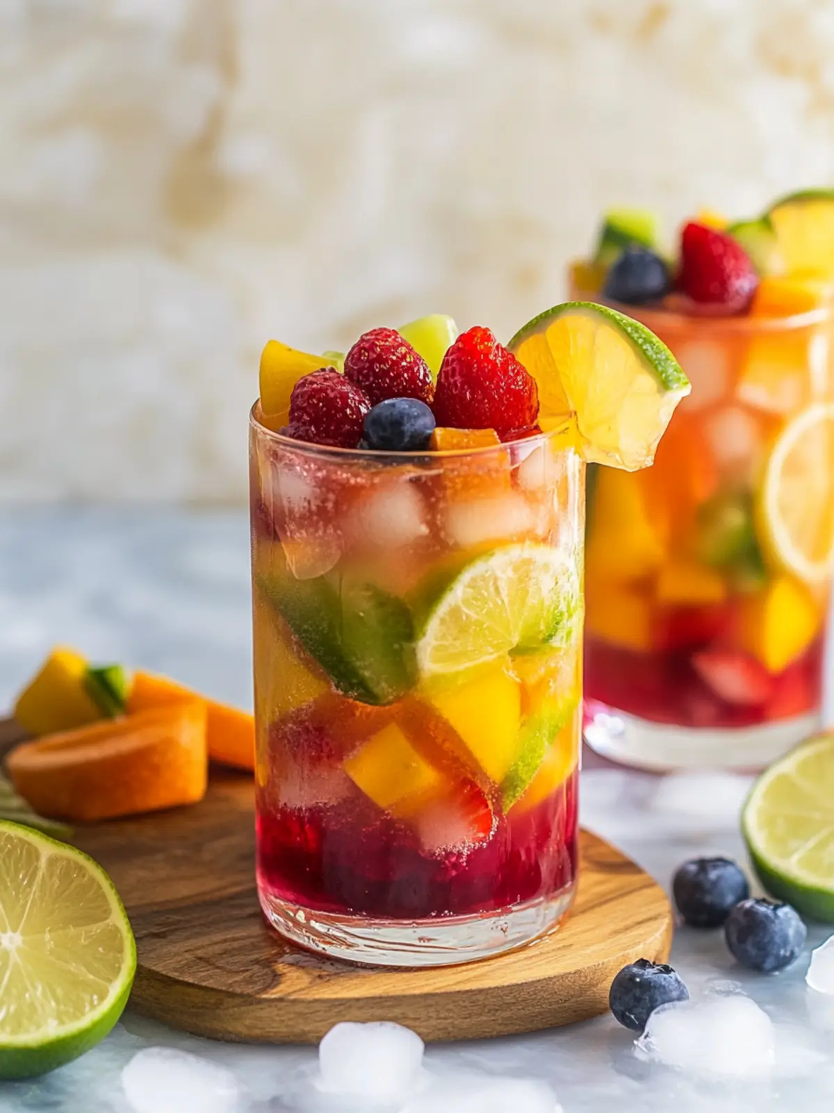 Rainbow Sangria: A Refreshing Burst of Summer Colors 3 Rainbow Sangria