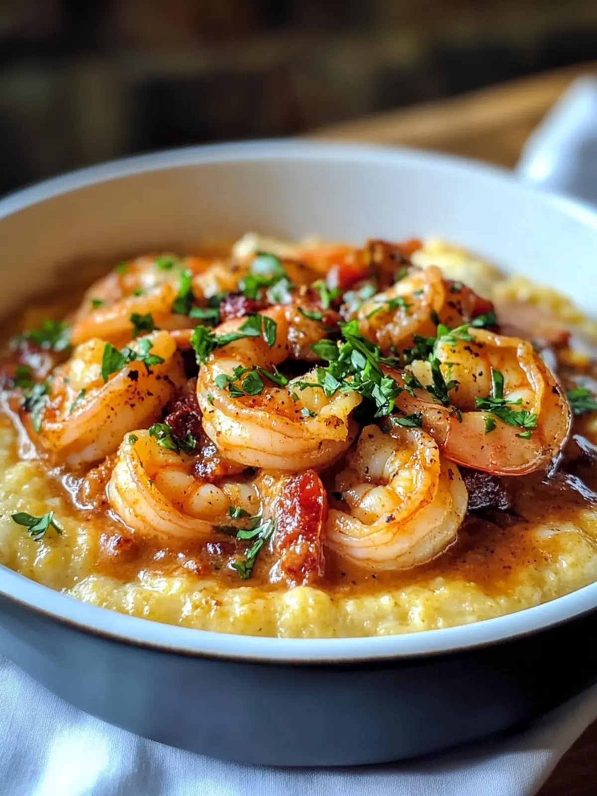 Smothered Shrimp And Grits That's Comfort Food Perfection 2 Smothered Shrimp And Grits