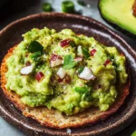 Spicy Smashed Avocado Bliss on Crispy Hash Brown Toasts 7 Spicy Smashed Avocado