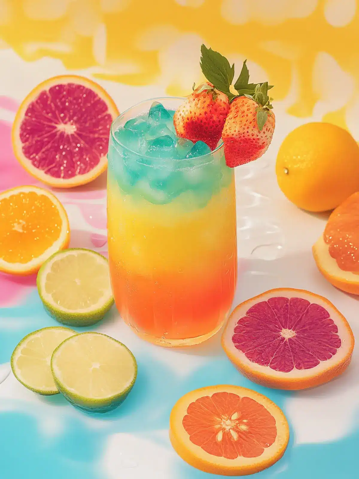 Create Your Own Rainbow Paradise Cocktail with Ease 2 Rainbow Paradise
