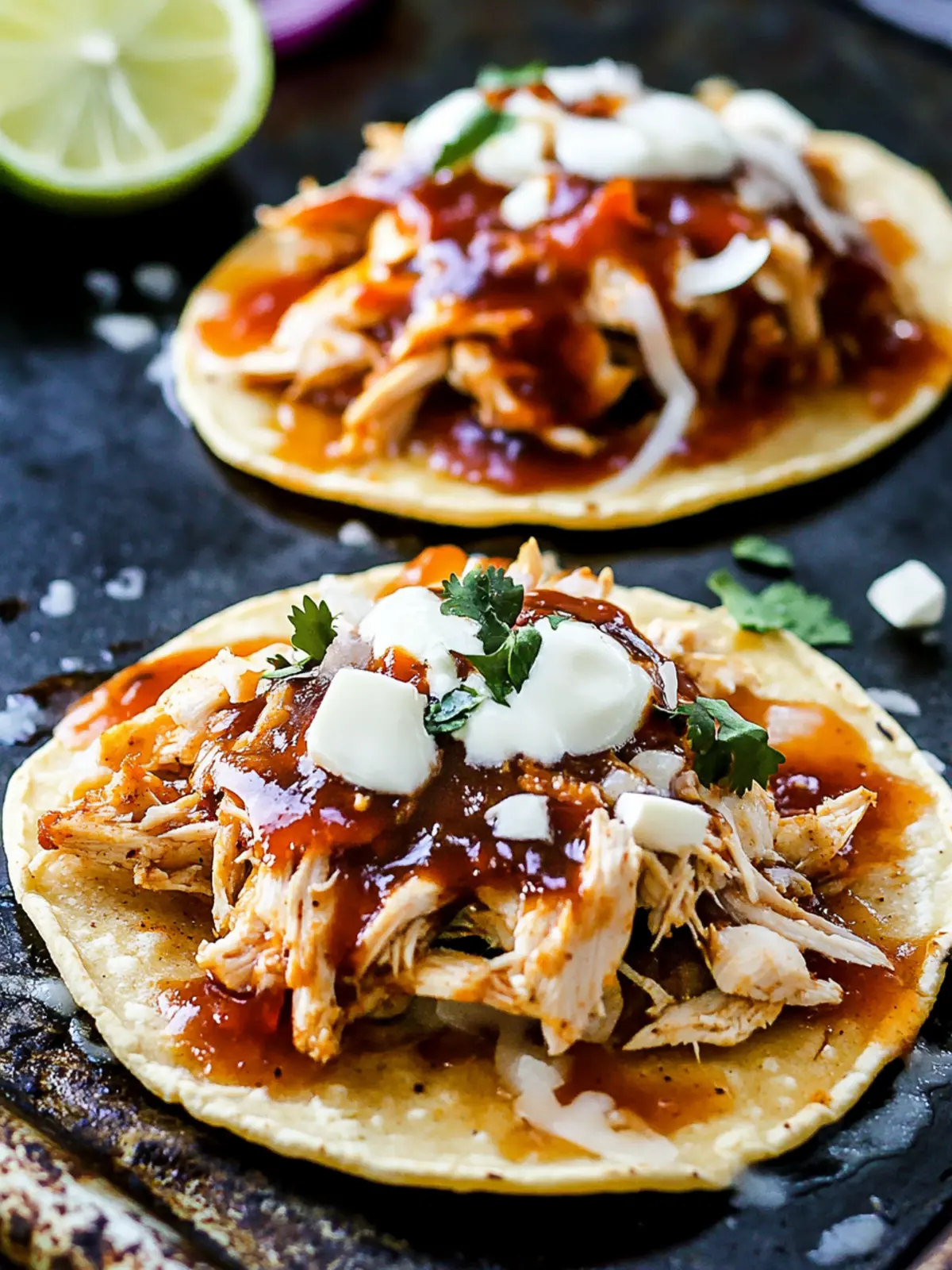 Savor Easy Barbecue Chicken Tostadas for Family Fun Nights 5 Barbecue Chicken Tostadas