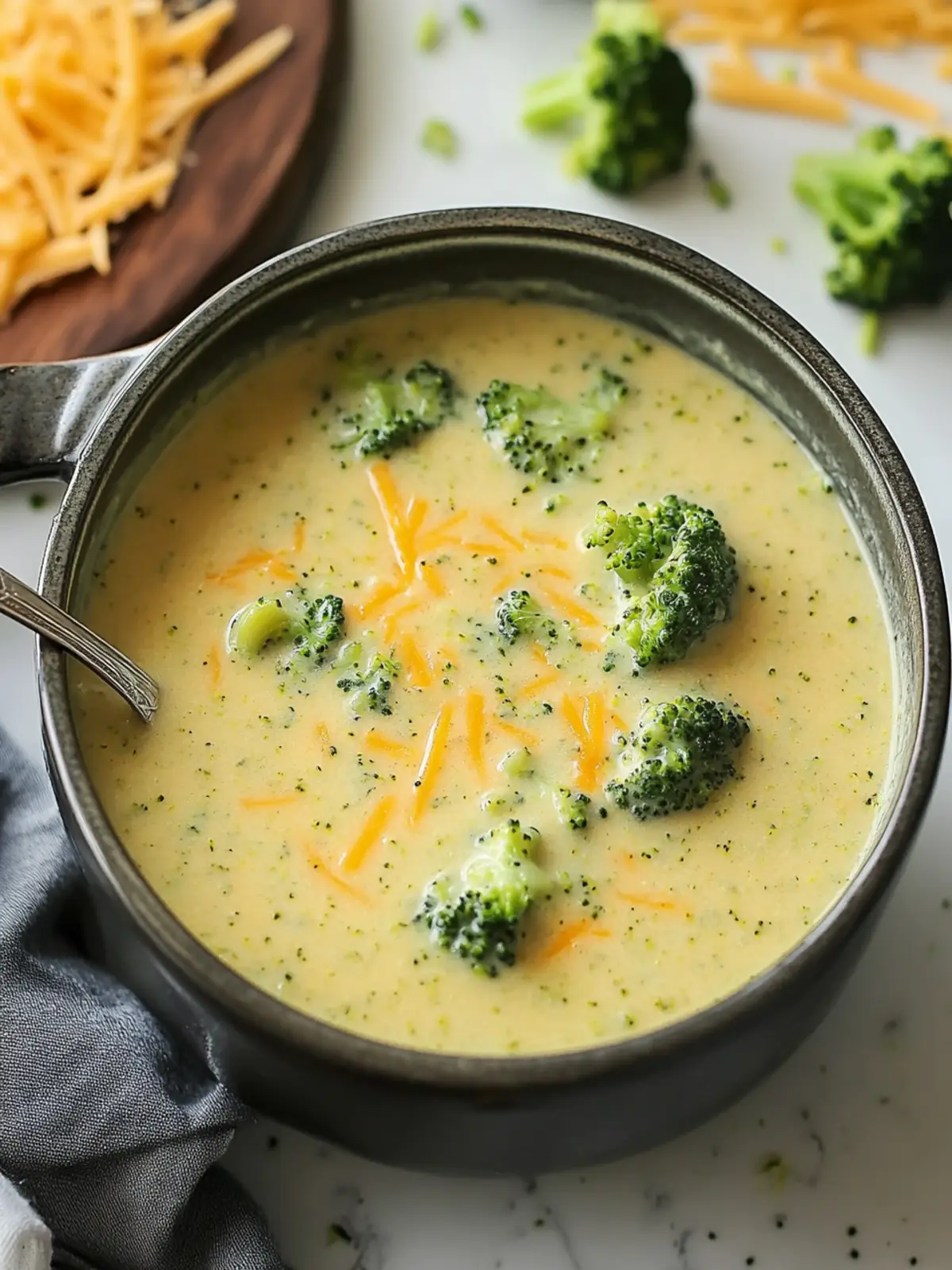 Delicious High Protein Broccoli Cheddar Soup Made Easy 3 High Protein Broccoli Cheddar Soup