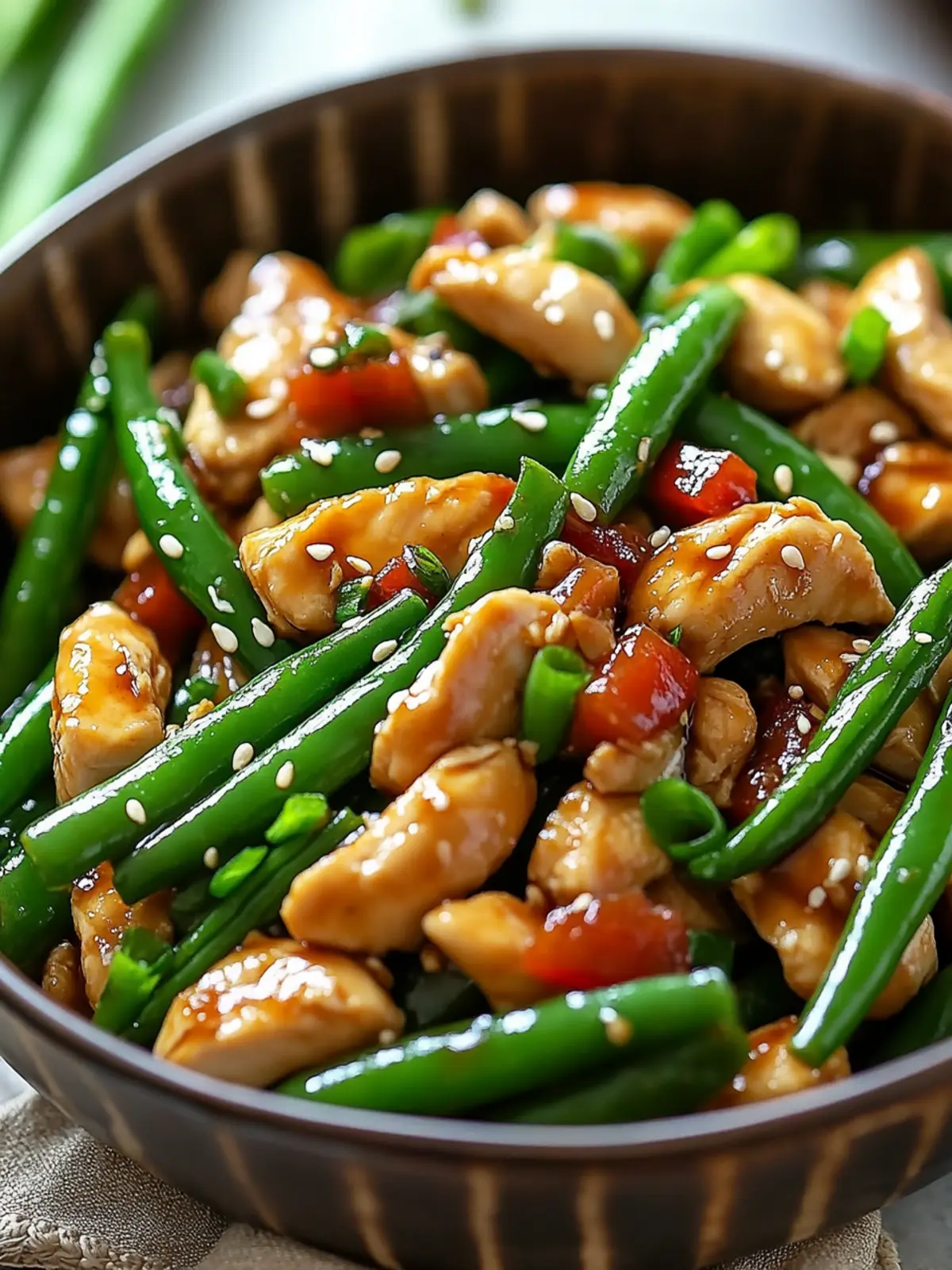 Savory Green Bean Chicken Stir Fry Ready in Just 30 Minutes 5 Green Bean Chicken Stir Fry
