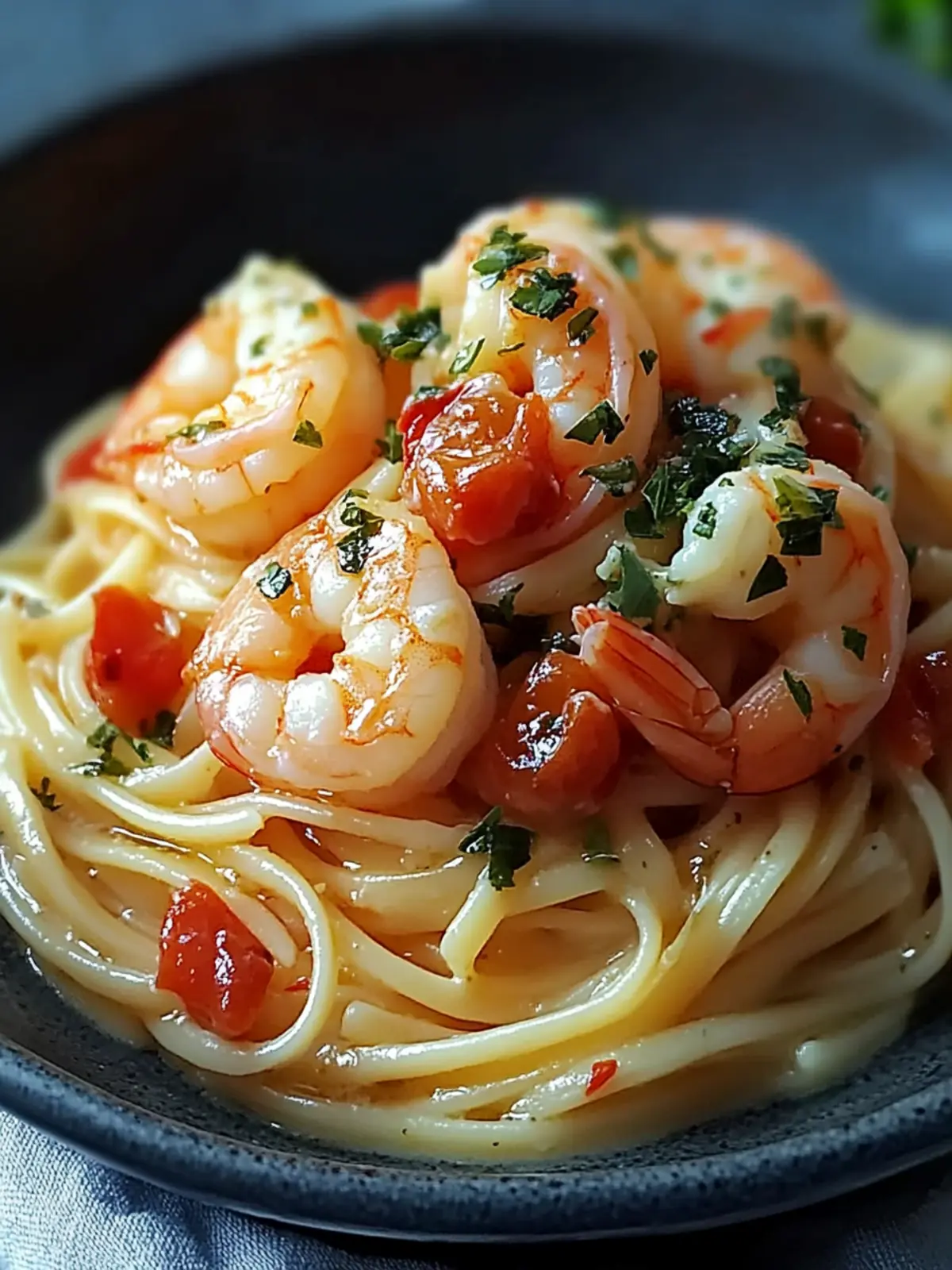 Creamy Shrimp Linguine: Quick Comfort Food in 30 Minutes 4 Shrimp Linguine