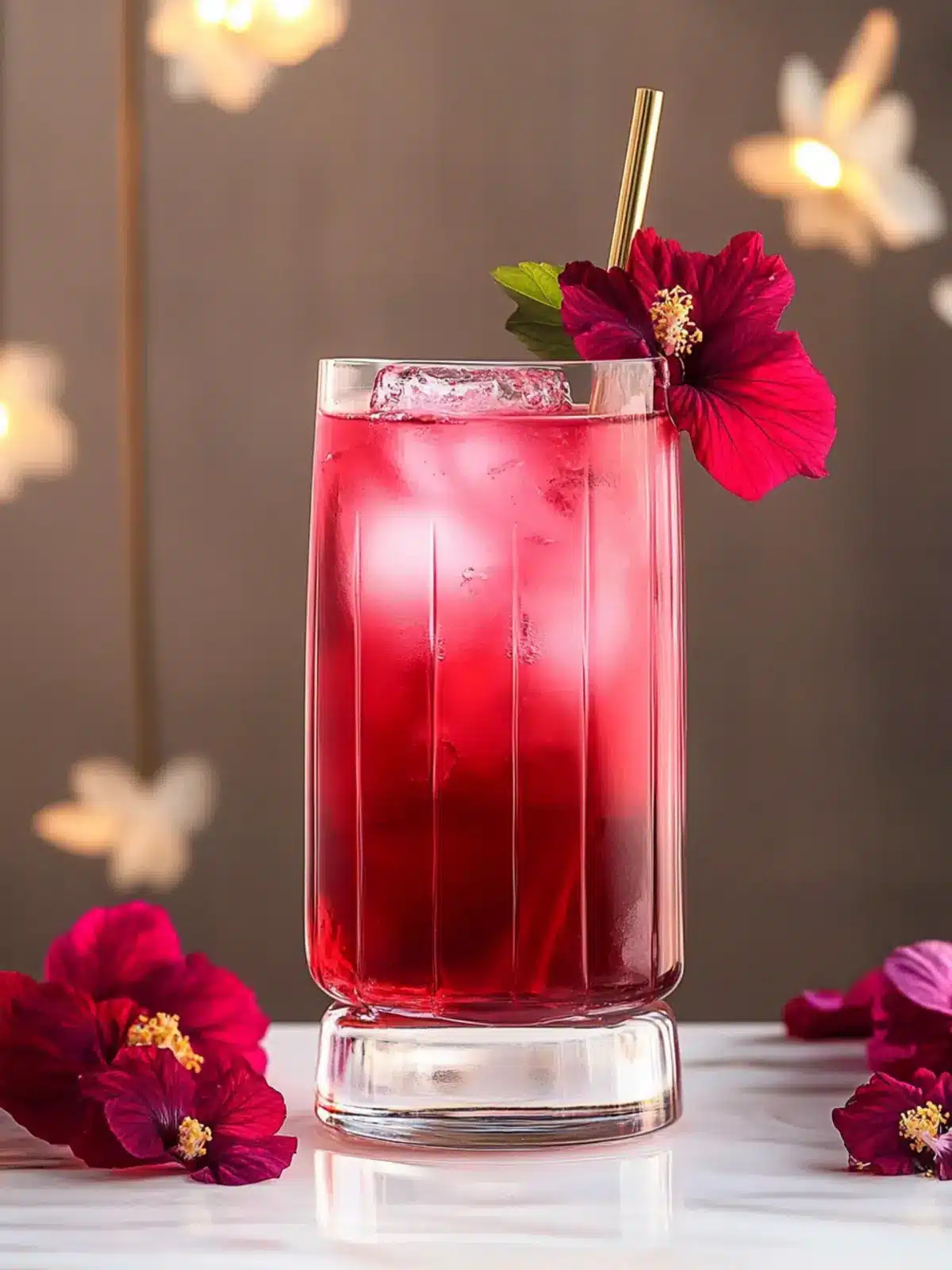 Refreshing Hibiscus Mocktail That Will Brighten Your Day 3 hibiscus mocktail