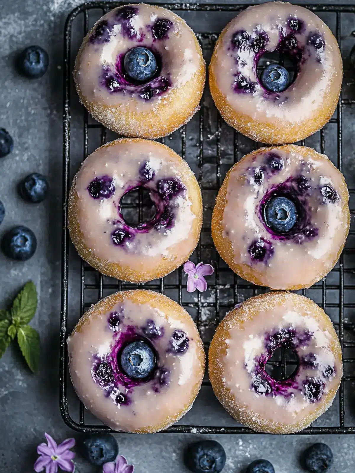 Baked Blueberry Donuts You’ll Crave for Breakfast Bliss 3 Baked Blueberry Donuts