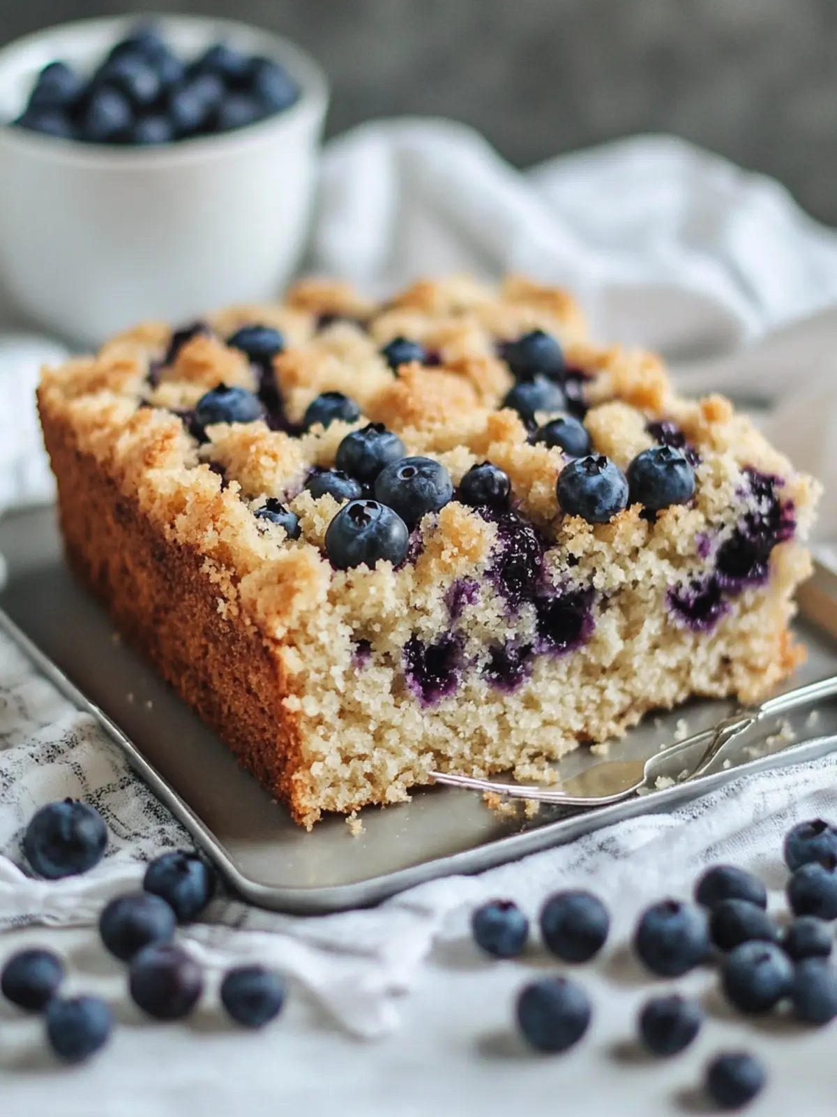 Delicious Blueberry Coffee Cake with Buttery Streusel Topping 3 Blueberry Coffee Cake