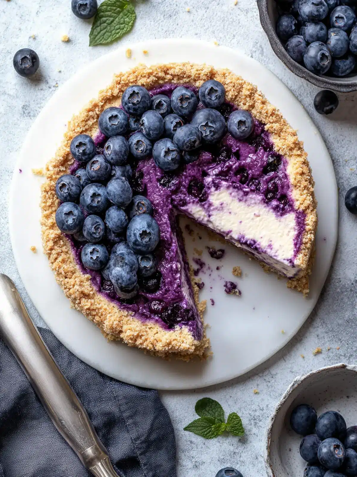 Irresistible Blueberry Cheesecake Recipe You’ll Adore 3 Blueberry cheesecake
