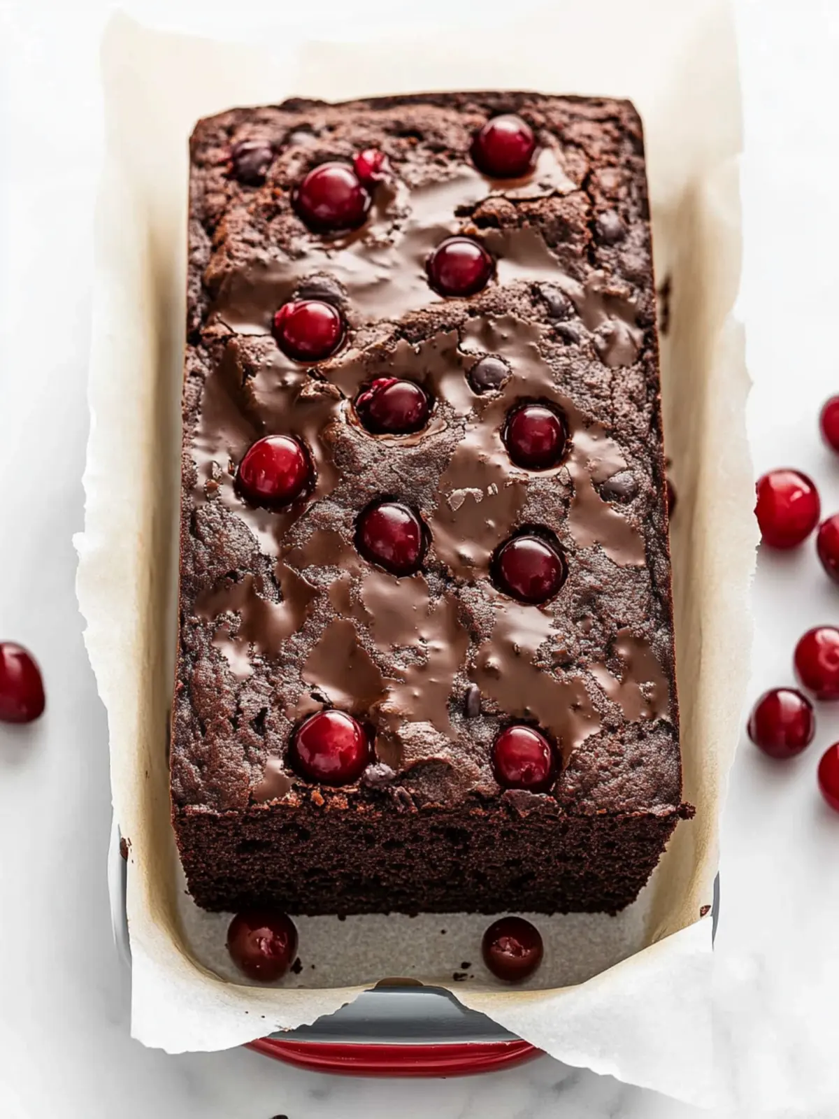 Irresistible Cherry Brownie Bread for Sweet Tooth Cravings 2 Cherry Brownie Bread