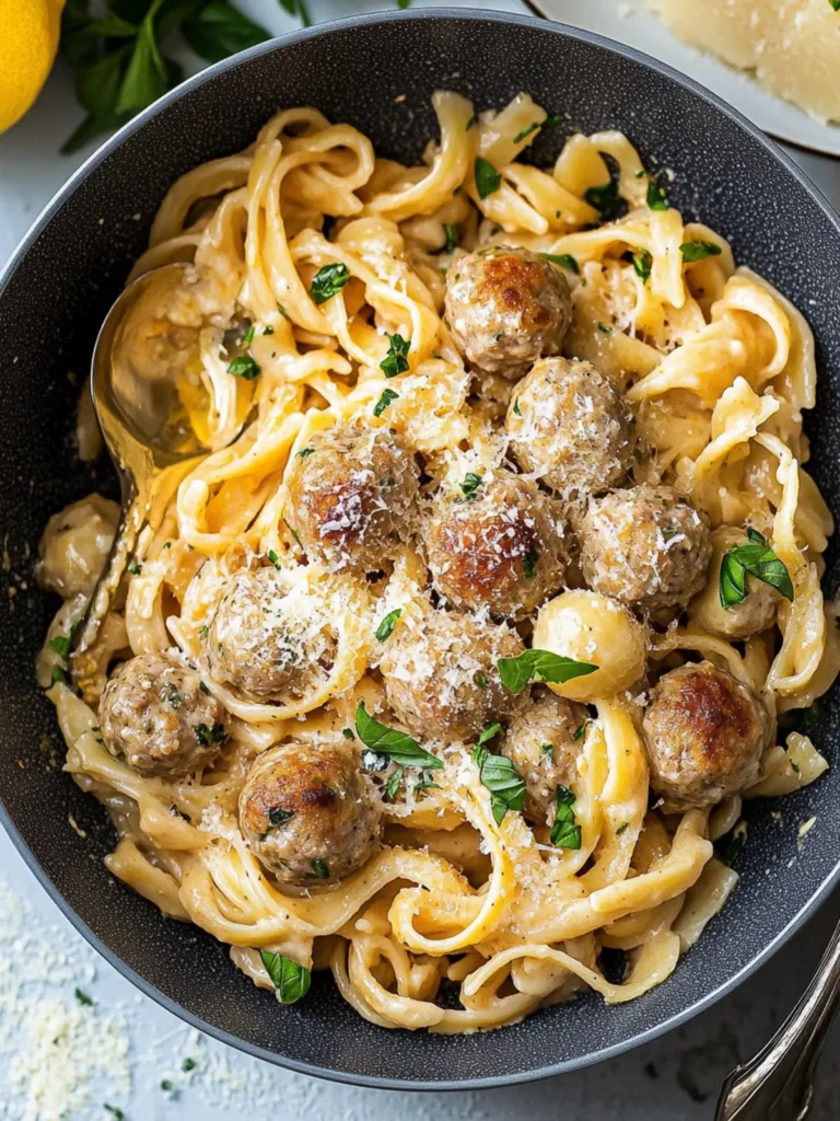 Swedish Meatball Pasta