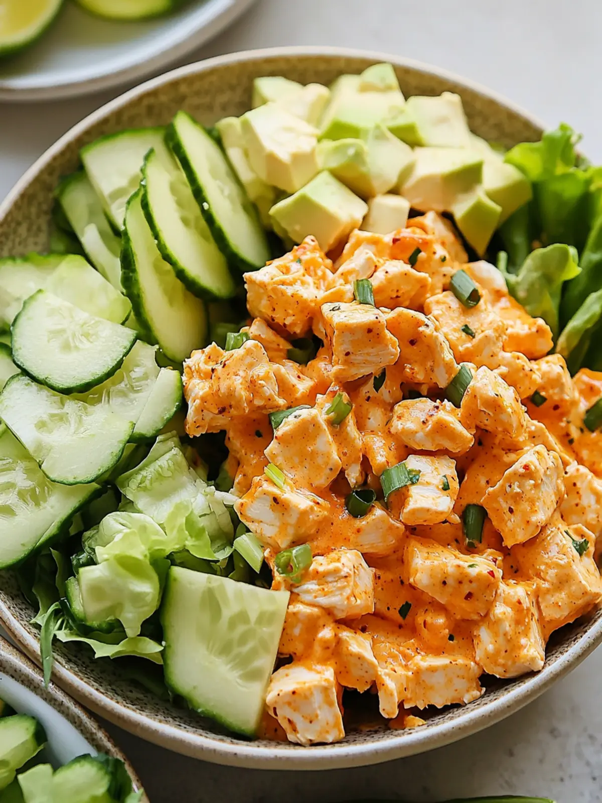 Creamy Veggie-Loaded Buffalo Chicken Salad for Tasty Meal Prep 5 Creamy Veggie-Loaded Buffalo Chicken Salad