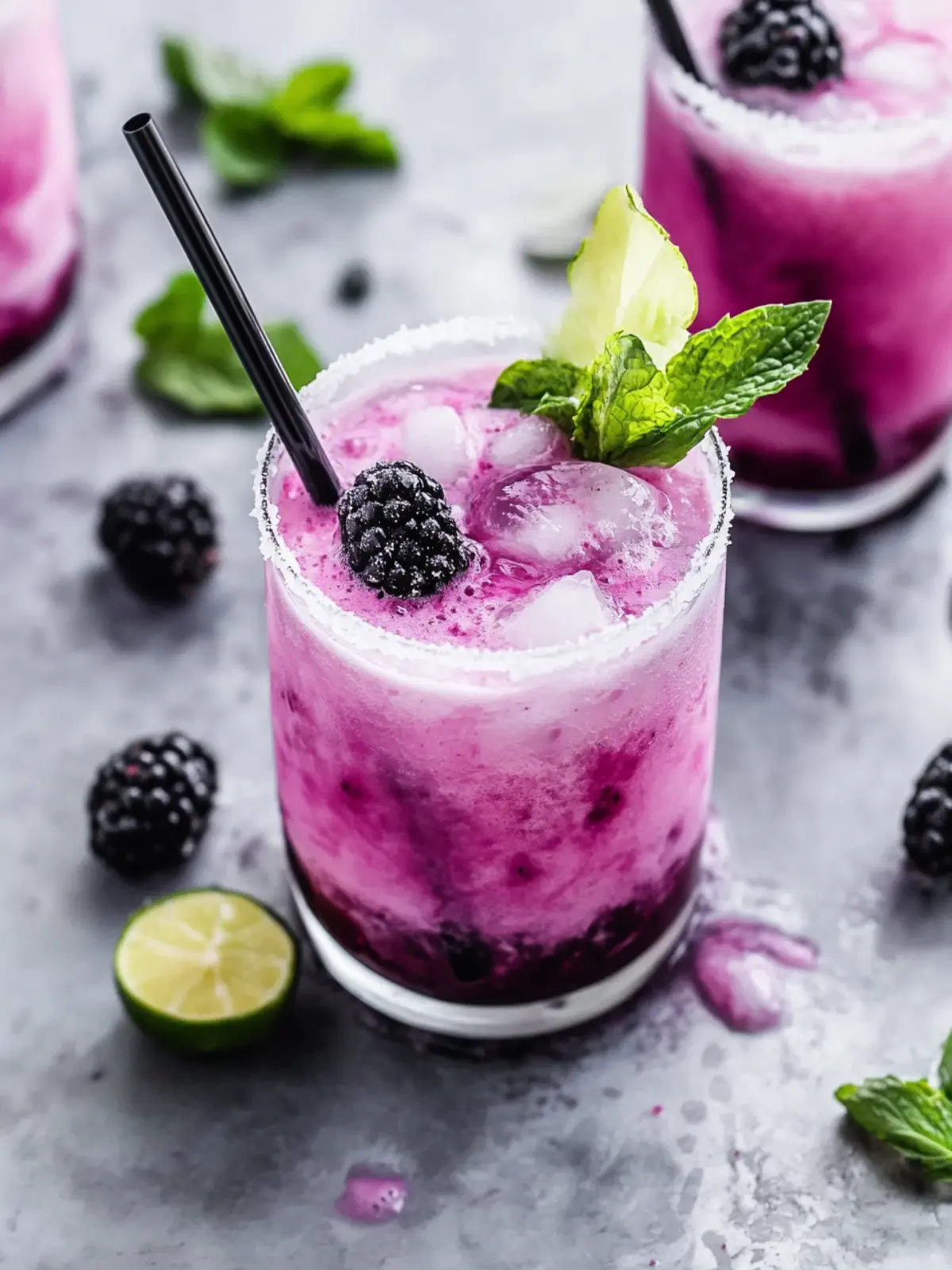Sip on Summer Bliss with a Creamy Blackberry Coconut Mojito 2 Creamy Blackberry Coconut Mojito