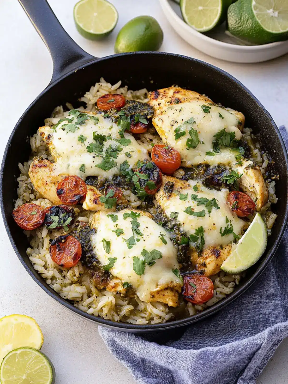 Salsa Verde Chicken & Rice Skillet: Your Quick Weeknight Win 5 Salsa Verde Chicken & Rice Skillet