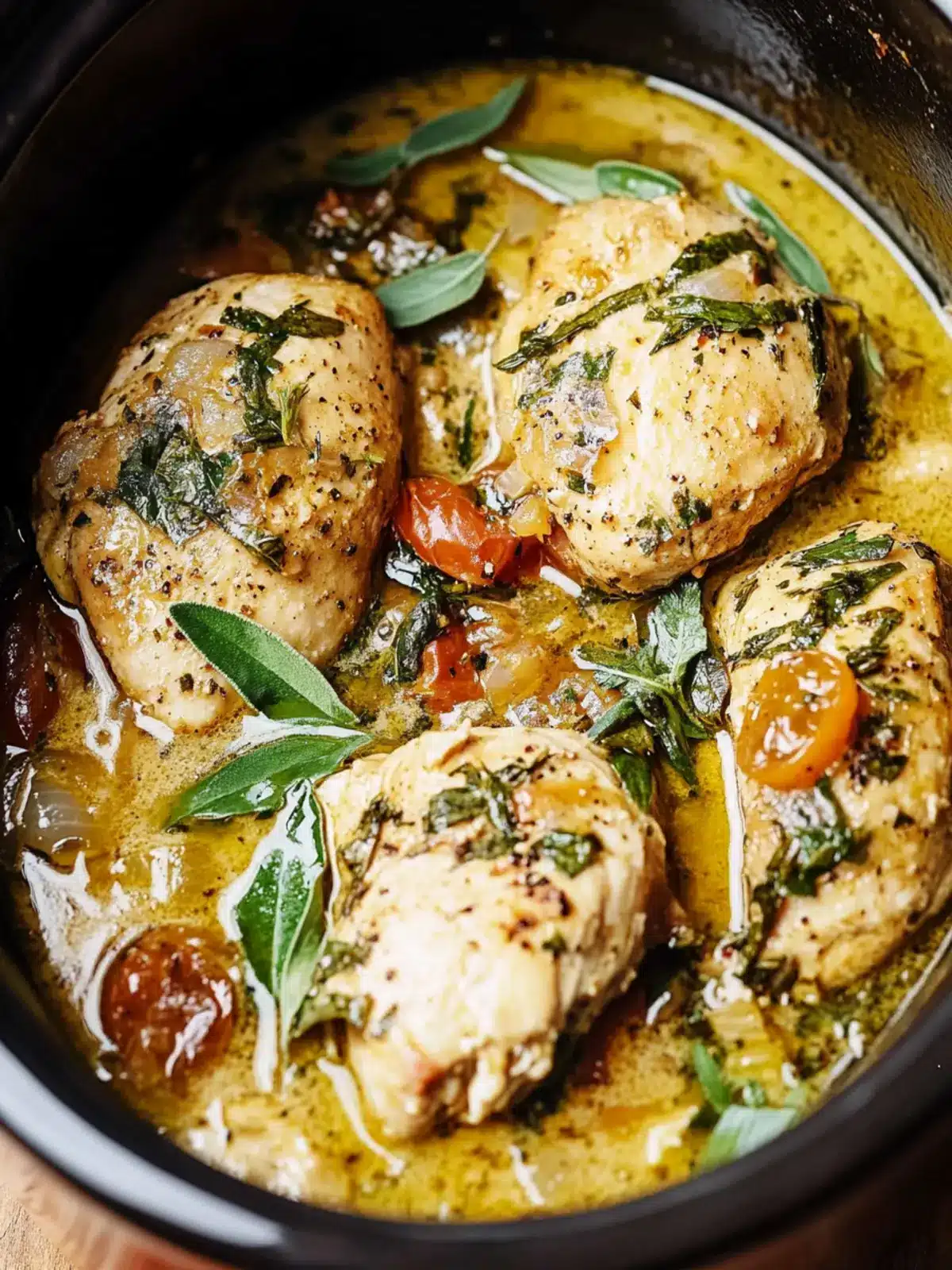 Savory Crock Pot Tuscan Chicken for Effortless Home Cooking 2 Crock Pot Tuscan Chicken