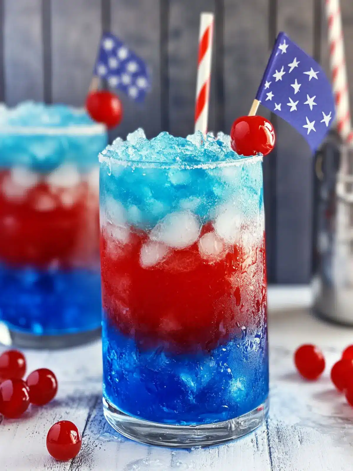 Savor the Summer Vibes with a Red White and Blue Margarita 2 Red White and Blue Margarita