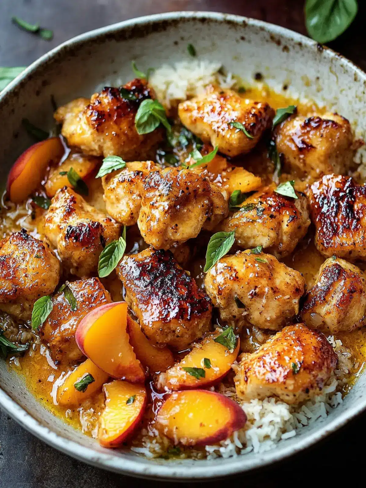 Crispy Coconut Peach Chicken Recipe for Flavor Lovers 3 Coconut Peach Chicken