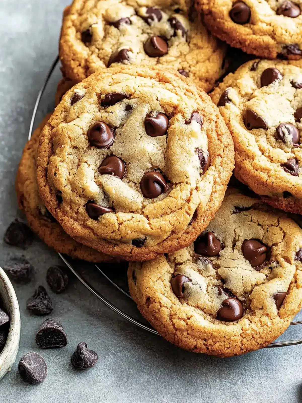 Giant Bakery Style Chocolate Chip Cookies You’ll Crave Daily 4 Giant Bakery Style Chocolate Chip Cookies