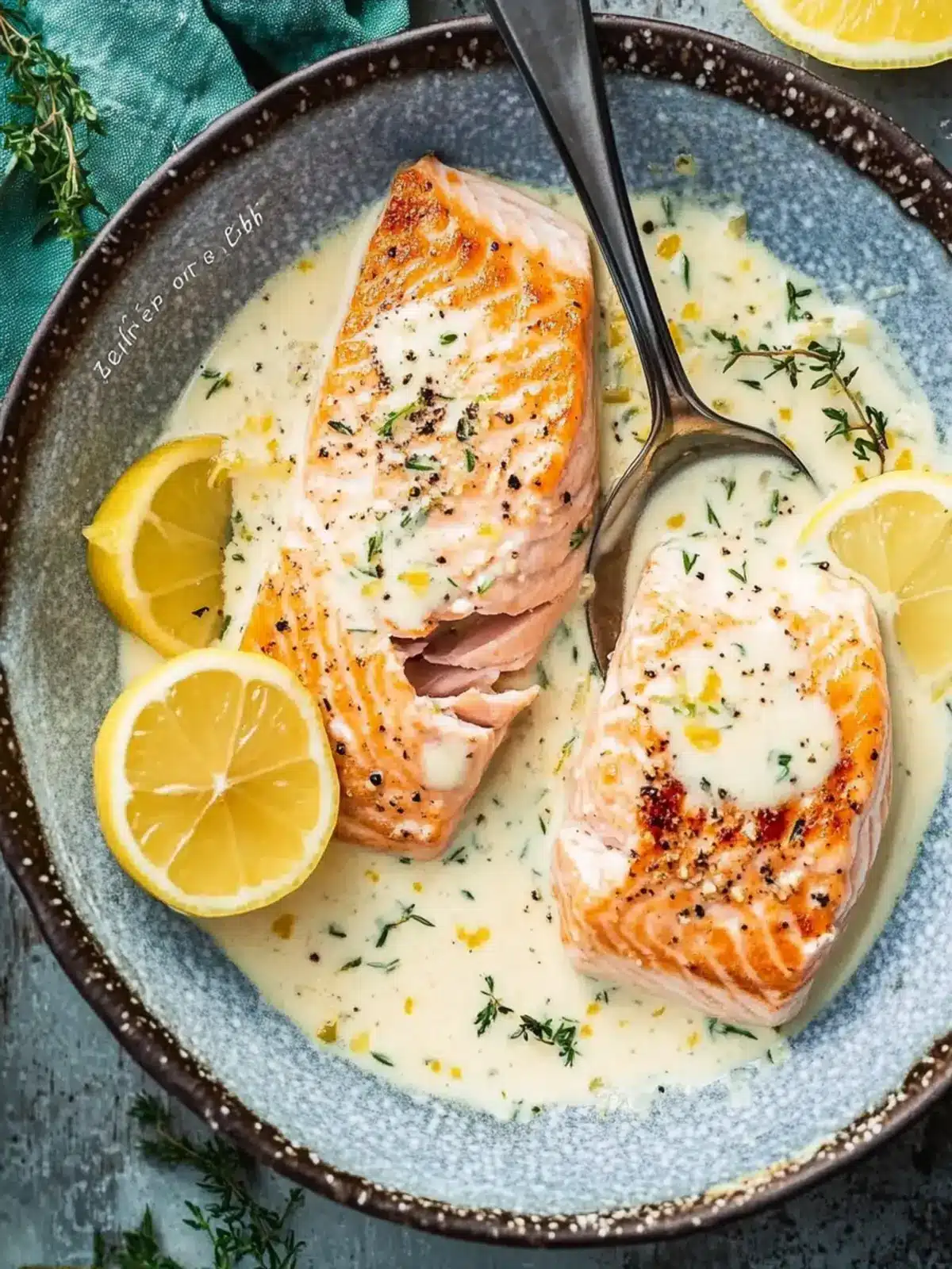 Savory Salmon With Lemon Cream Sauce That Will Wow You 2 Salmon With Lemon Cream Sauce
