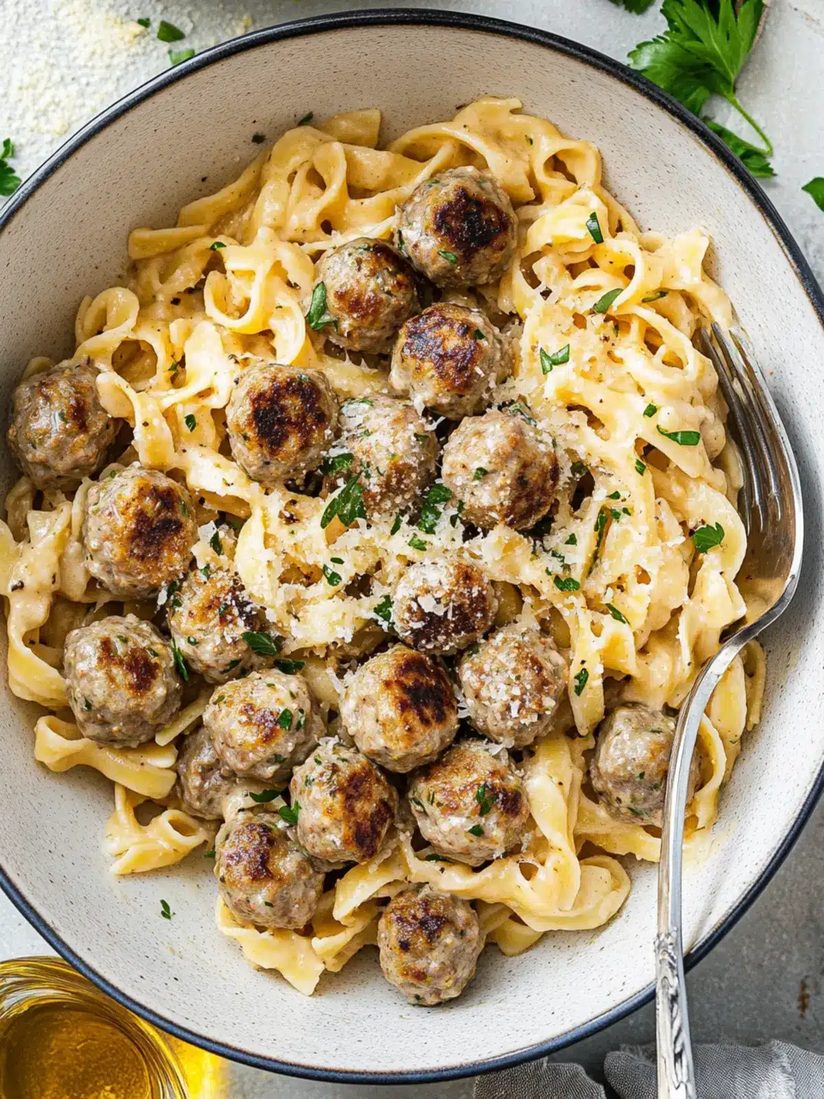 Creamy Swedish Meatball Pasta in Just 30 Minutes 4 Swedish Meatball Pasta
