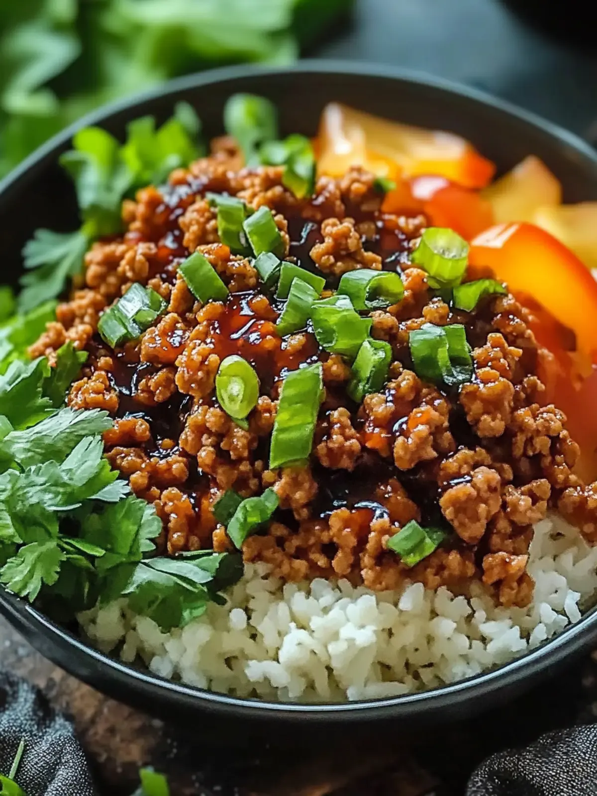 Savory Honey Garlic Ground Turkey in Just 25 Minutes 5 Honey Garlic Ground Turkey