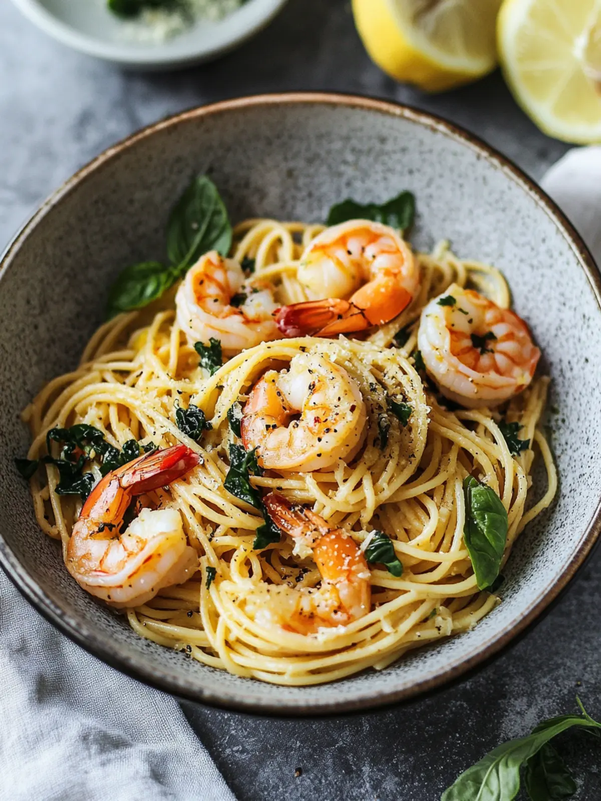 Lemon Garlic Shrimp Pasta – A Quick, Healthy Delight 4 Lemon Garlic Shrimp Pasta