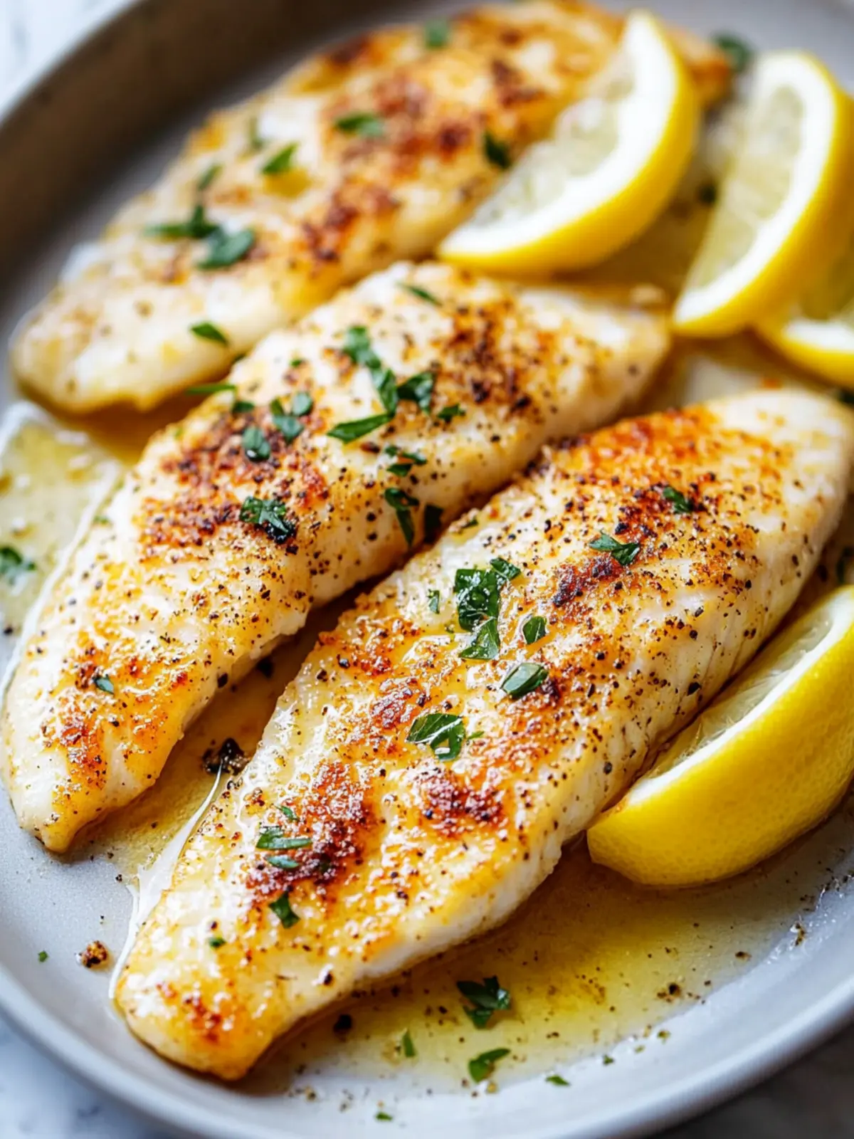 Lemon Butter Baked Tilapia Ready in Just 19 Minutes 3 Lemon Butter Baked Tilapia