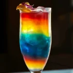 Delightful Rainbow Cocktail: Easy, Layered Party Drink 8 Rainbow Cocktail