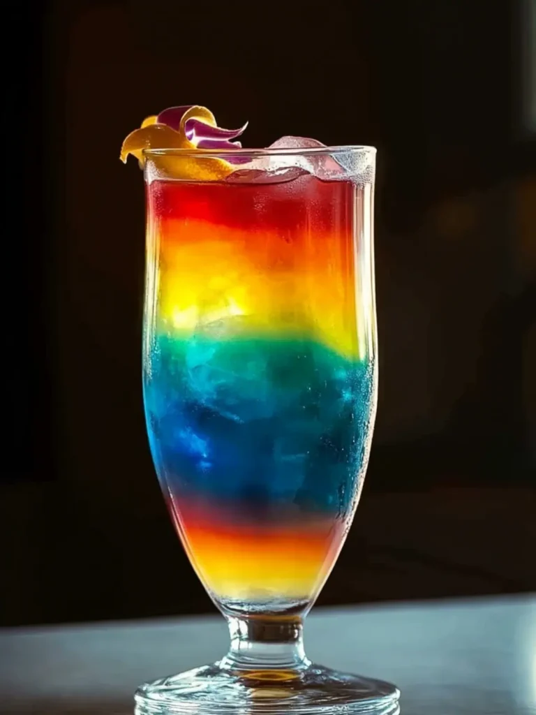 Rainbow Cocktail