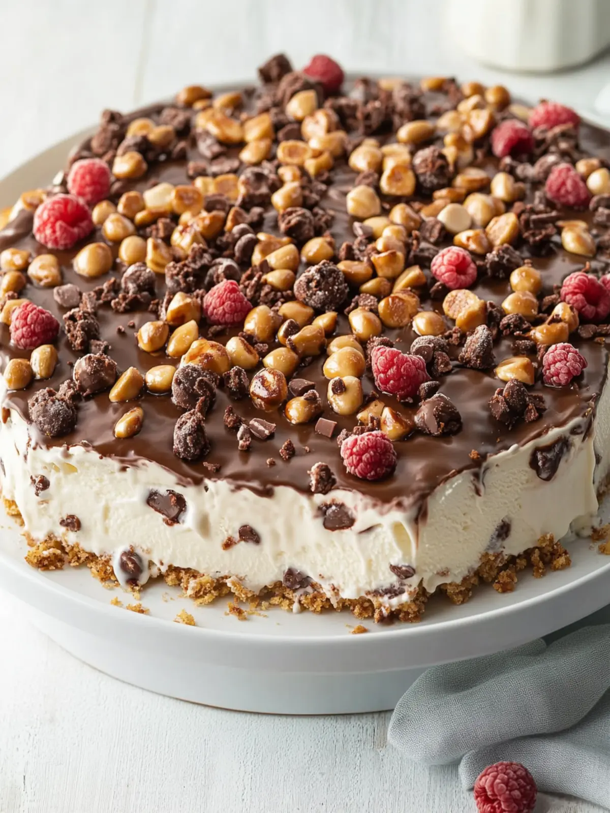 Heavenly Buster Bar Ice Cream Cake: No-Bake Bliss Awaits 5 Buster Bar Ice Cream Cake