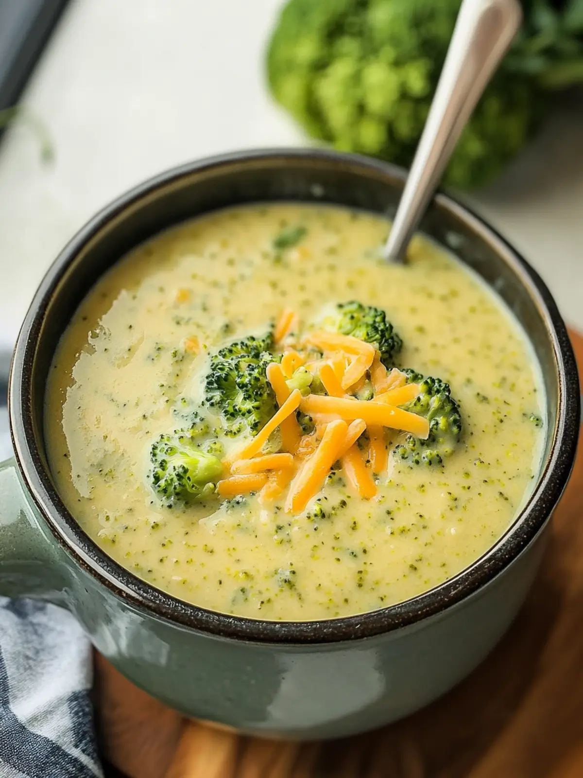 Delicious High Protein Broccoli Cheddar Soup Made Easy 2 High Protein Broccoli Cheddar Soup