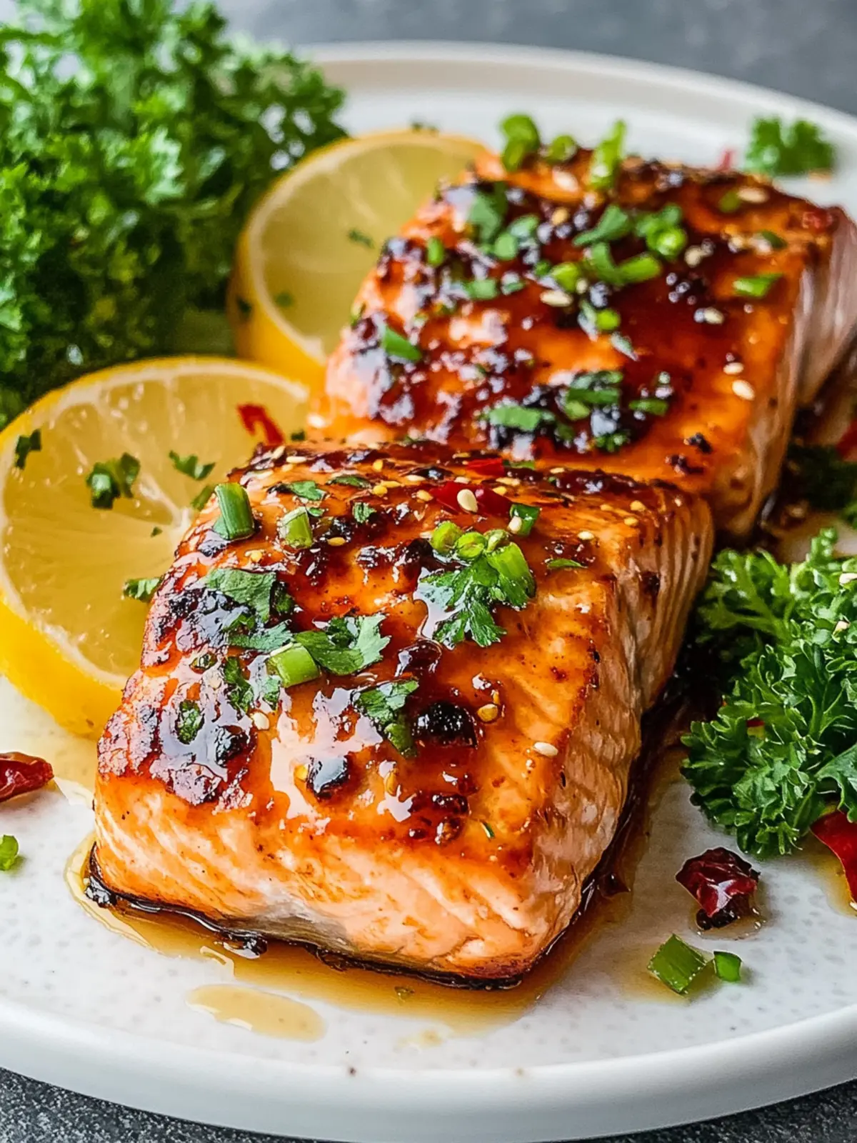 Irresistible Hot Honey Salmon: A Sweet and Spicy Delight 3 Hot Honey Salmon