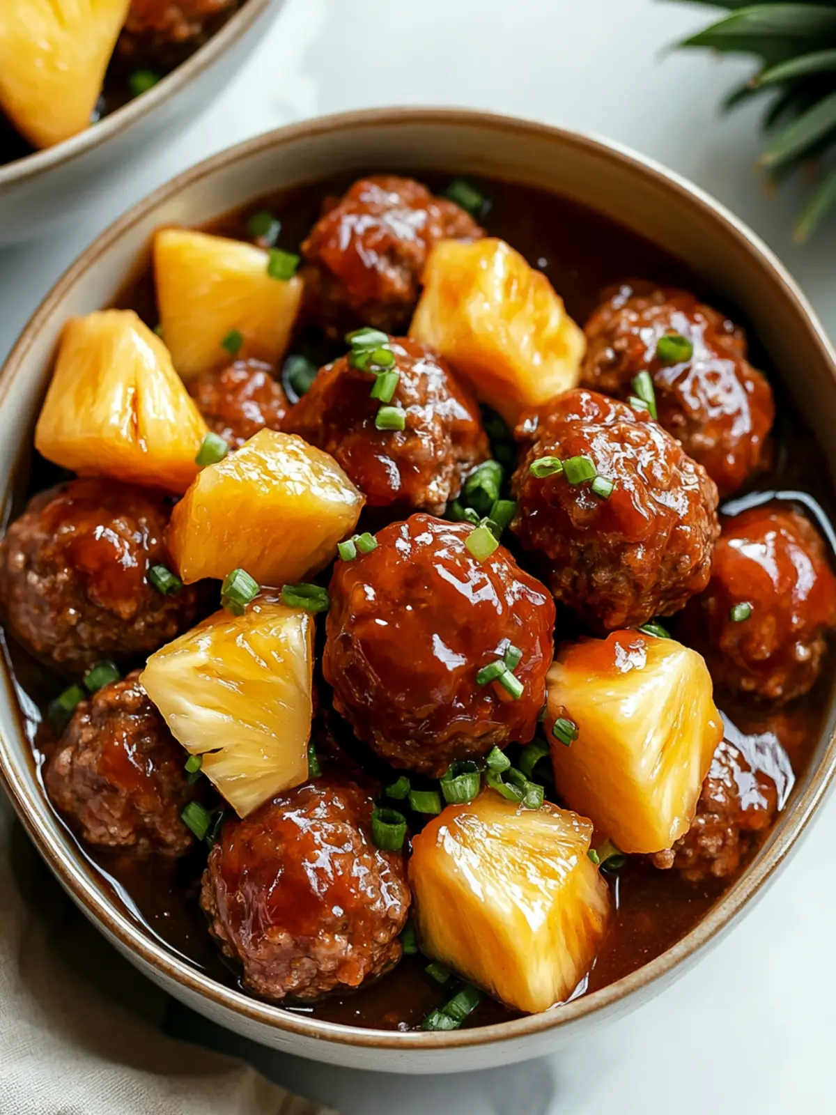 Irresistible Slow Cooker Meatball Pineapple for Easy Gatherings 2 Slow Cooker Meatball Pineapple