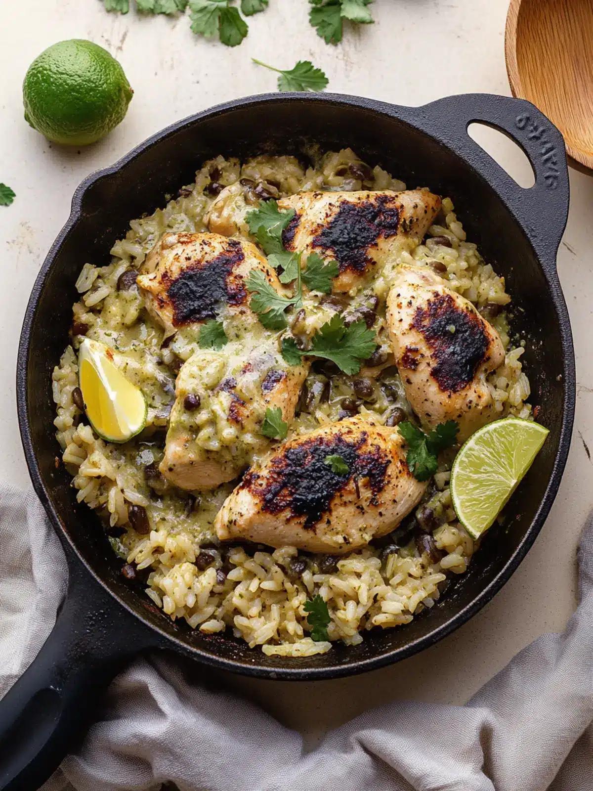 Salsa Verde Chicken & Rice Skillet: Your Quick Weeknight Win 2 Salsa Verde Chicken & Rice Skillet