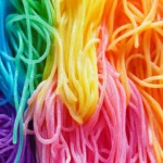 Rainbow Spaghetti: Dazzling Dinner for Colorful Moments 7 Rainbow Spaghetti
