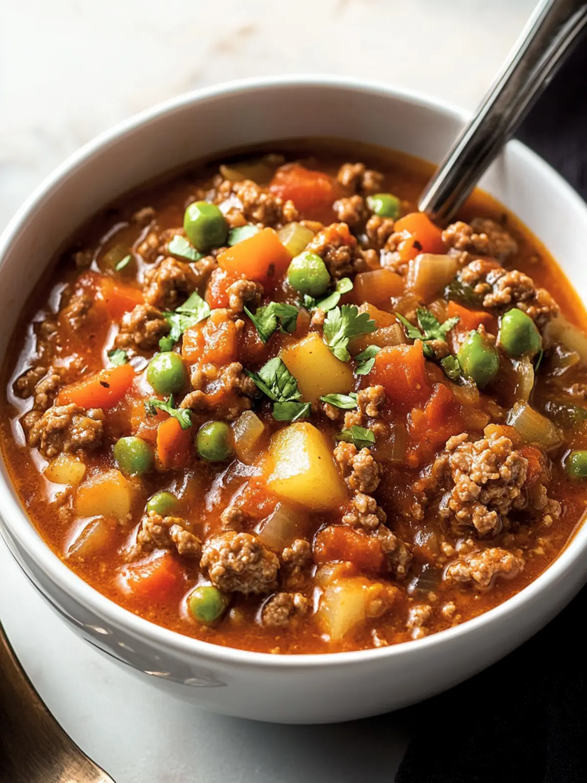 Savory Hamburger Stew for Cozy Family Nights at Home 4 Hamburger Stew