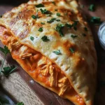 Buffalo Chicken Calzone: Easy Spicy Comfort Food Delight 7 Buffalo Chicken Calzone