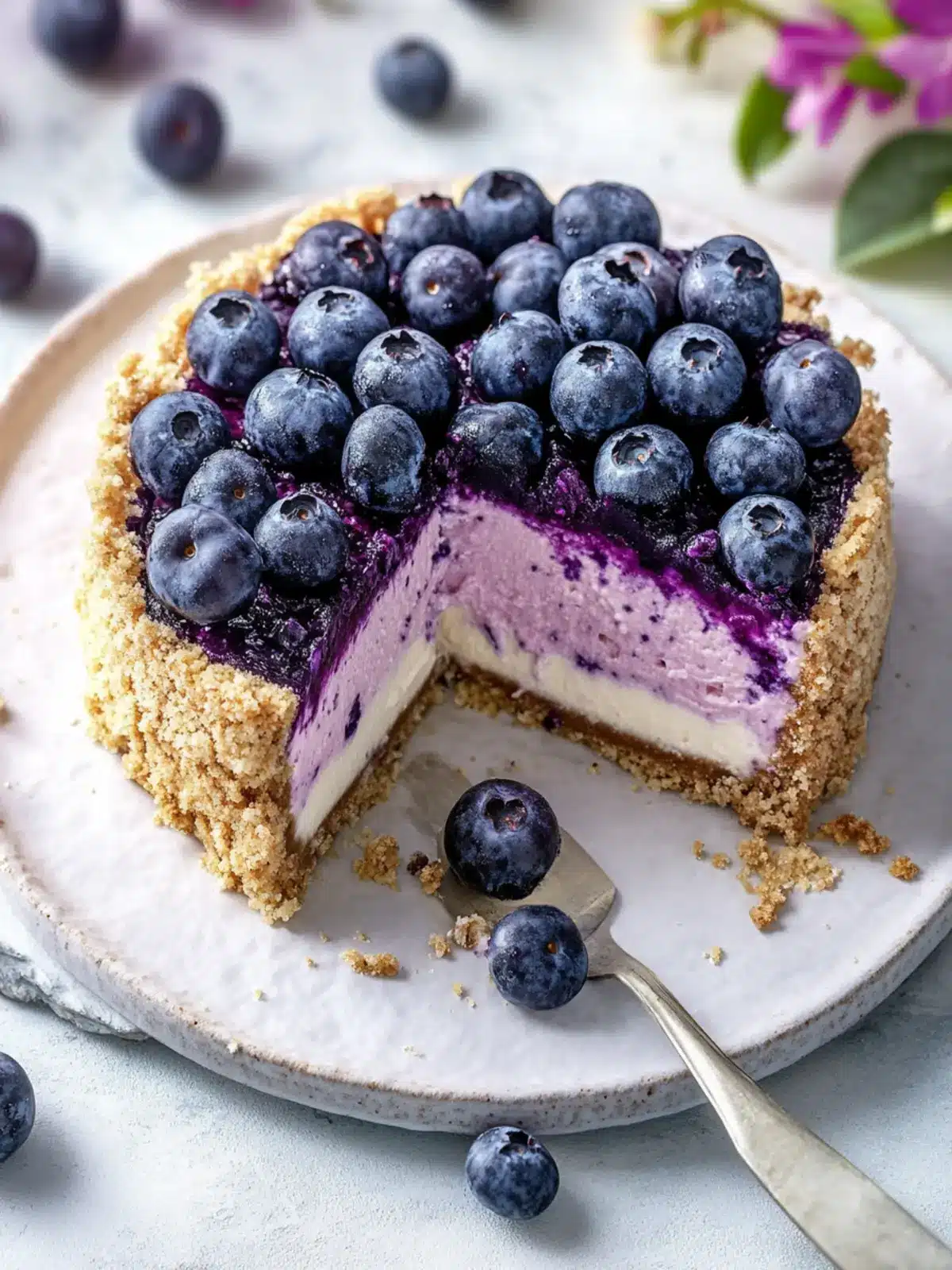 Irresistible Blueberry Cheesecake Recipe You’ll Adore 4 Blueberry cheesecake