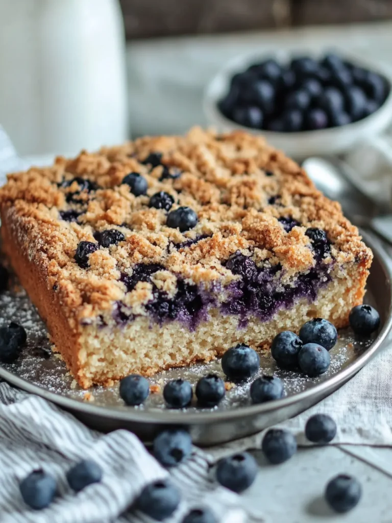 Blueberry Coffee Cake
