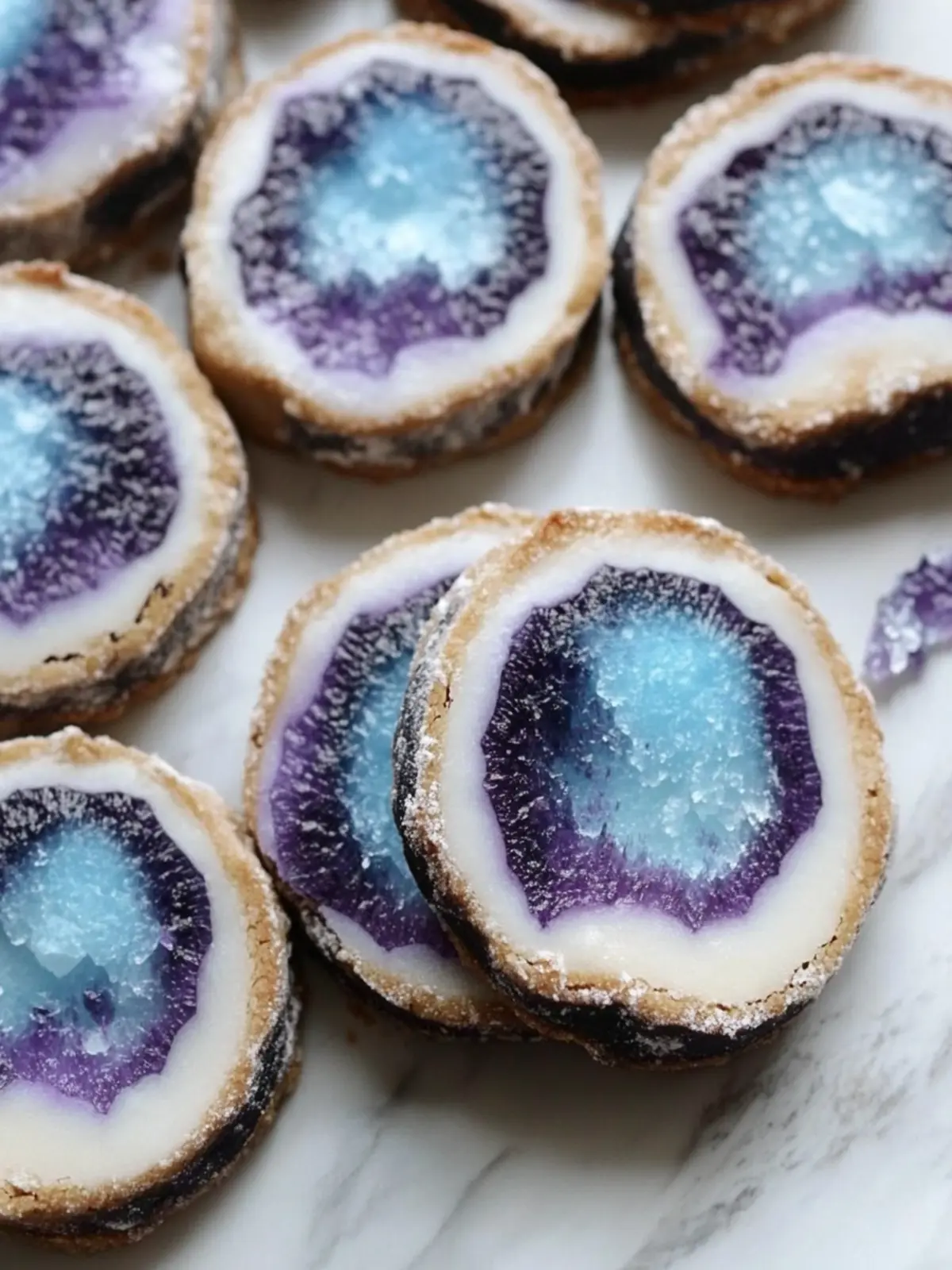 Delicious Geode Cookies That Spark Joy and Delight Your Guests 2 Geode Cookies