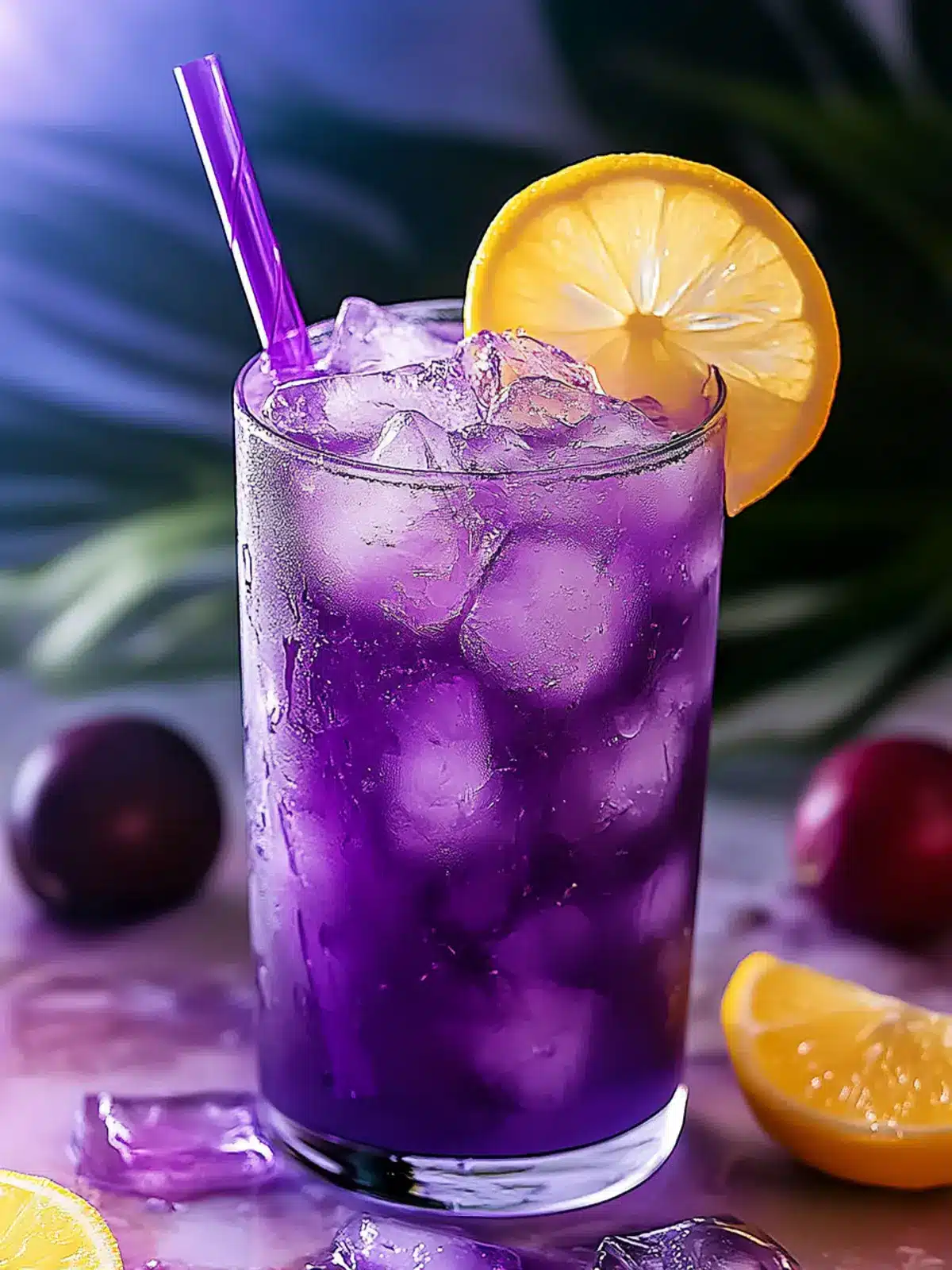 Tropical Jamaican Purple Rain Cocktail: Refreshing Bliss Awaits 4 Jamaican Purple Rain