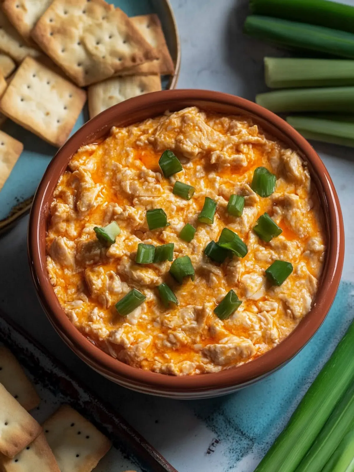 Creamy Cold Buffalo Chicken Dip for Effortless Parties 4 Cold Buffalo Chicken Dip