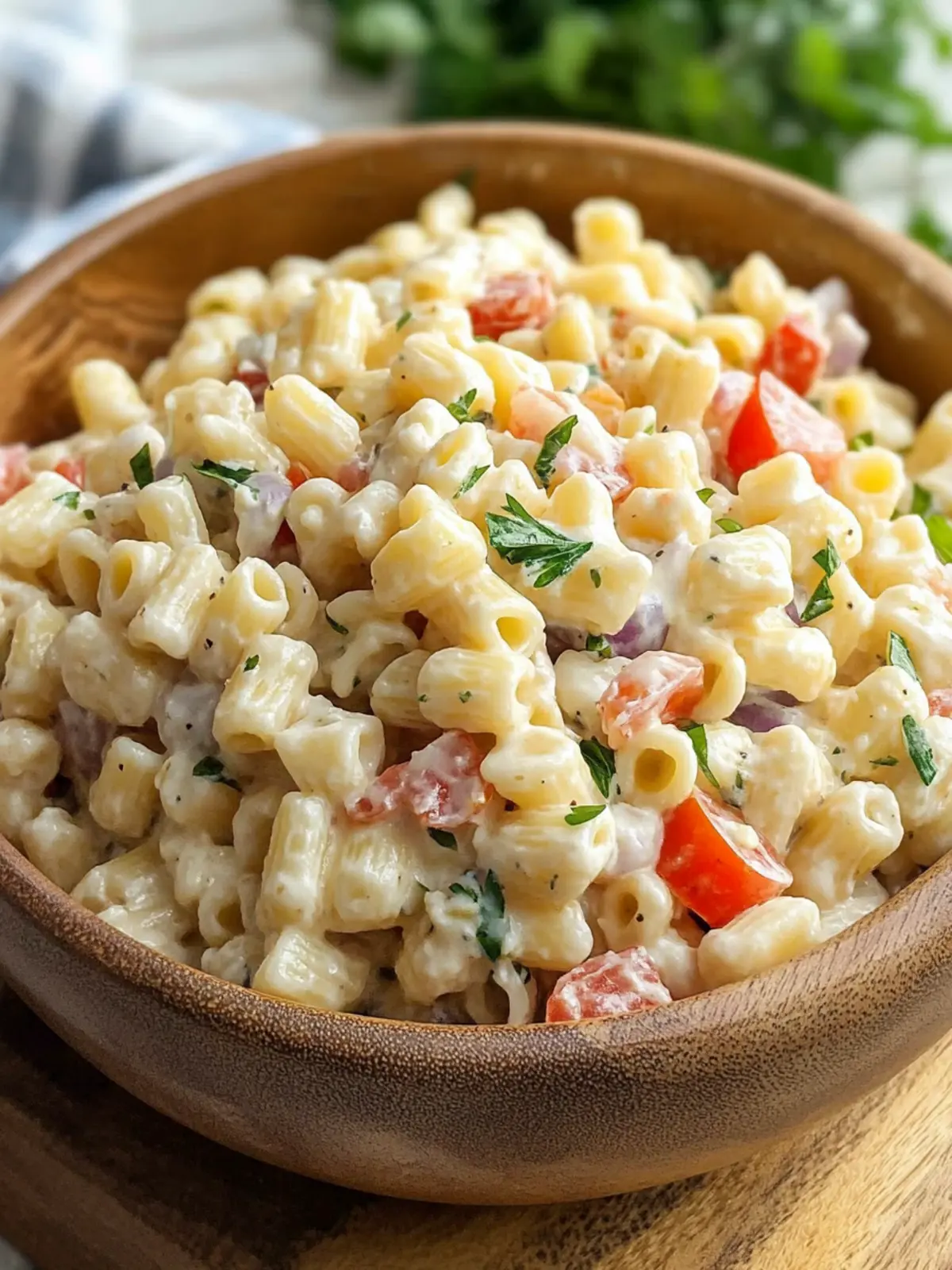 Deliciously Creamy Ditalini Pasta Salad for Perfect Picnics 2 Creamy Ditalini Pasta Salad