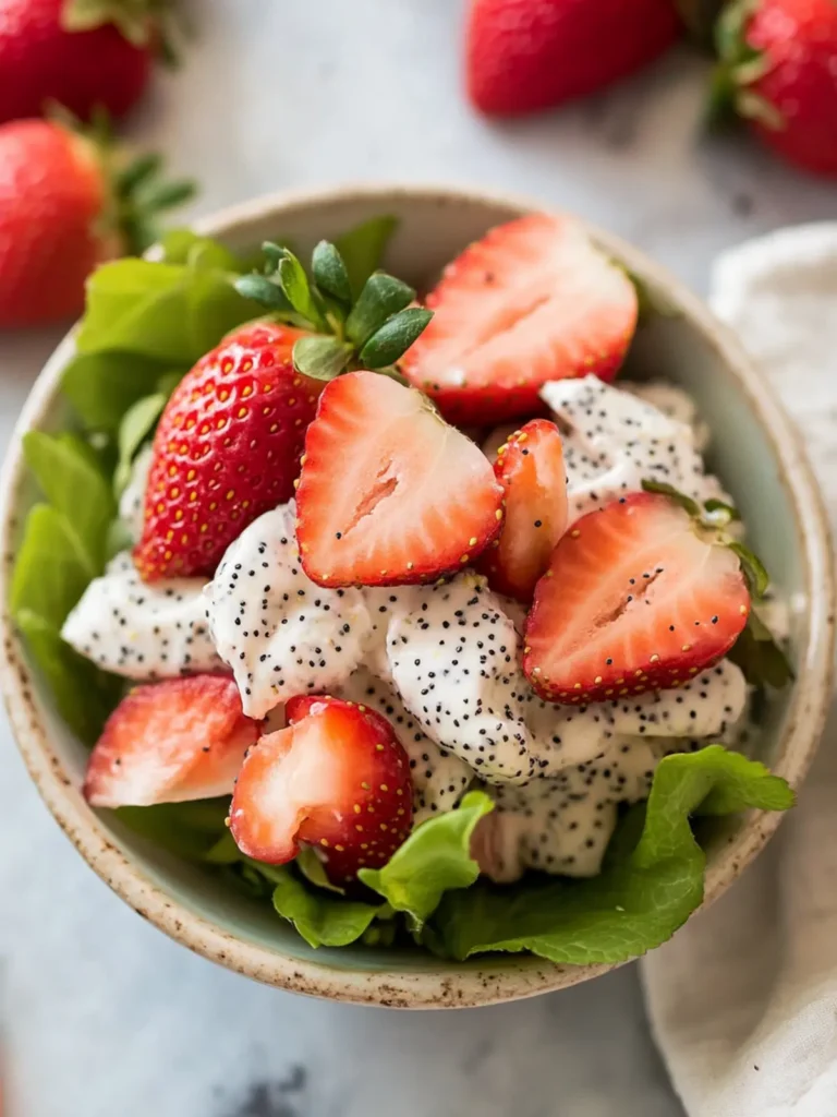 Strawberry Poppy Seed
