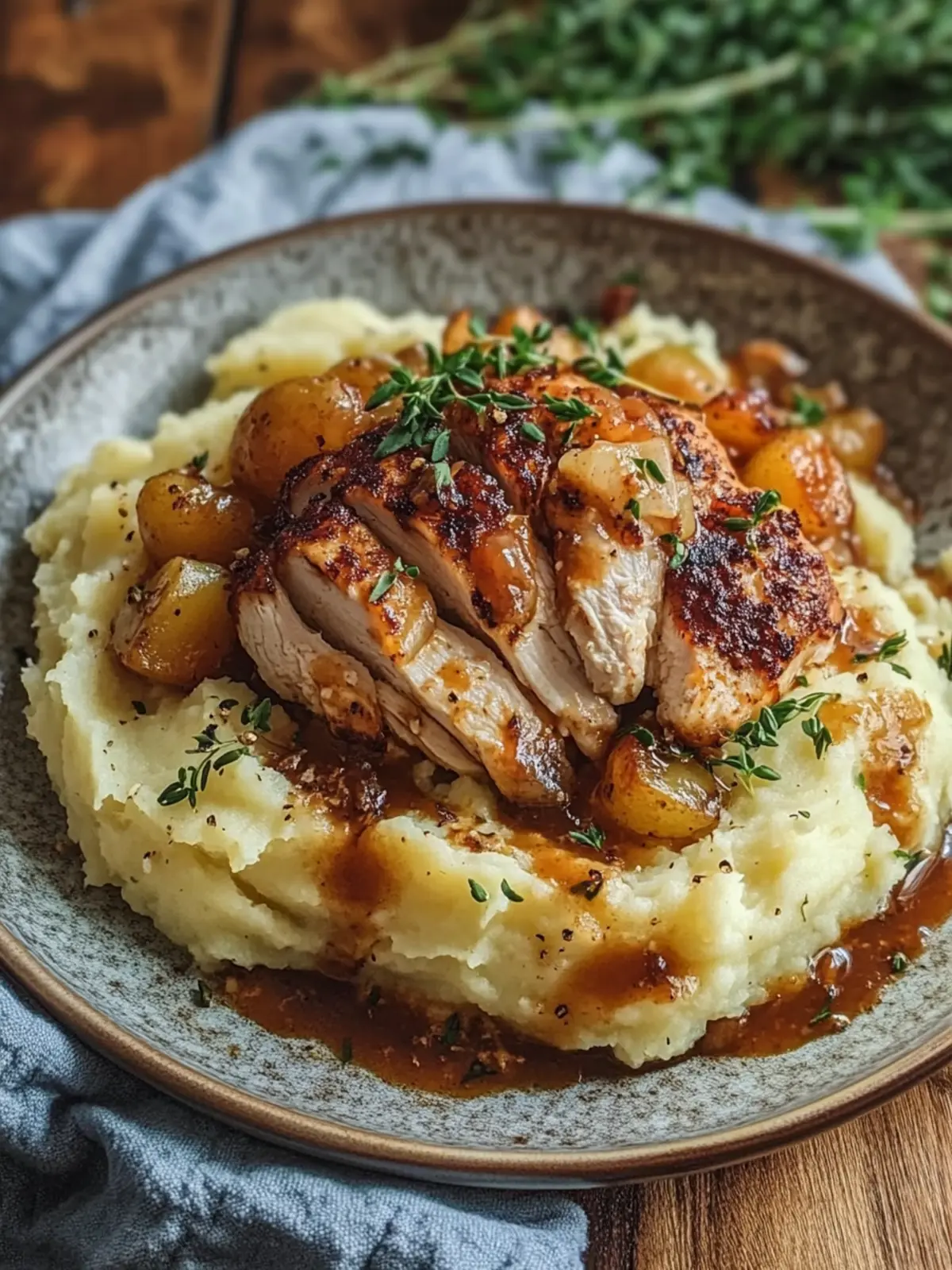 Savory Chicken Mashed Potato Bowls for Cozy Comfort Evenings 4 Chicken Mashed Potato